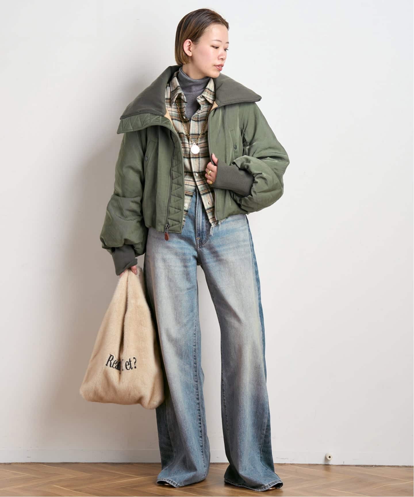 R13/アールサーティーン】OVERSIZED PADDED FLIGHT JACKET（その他