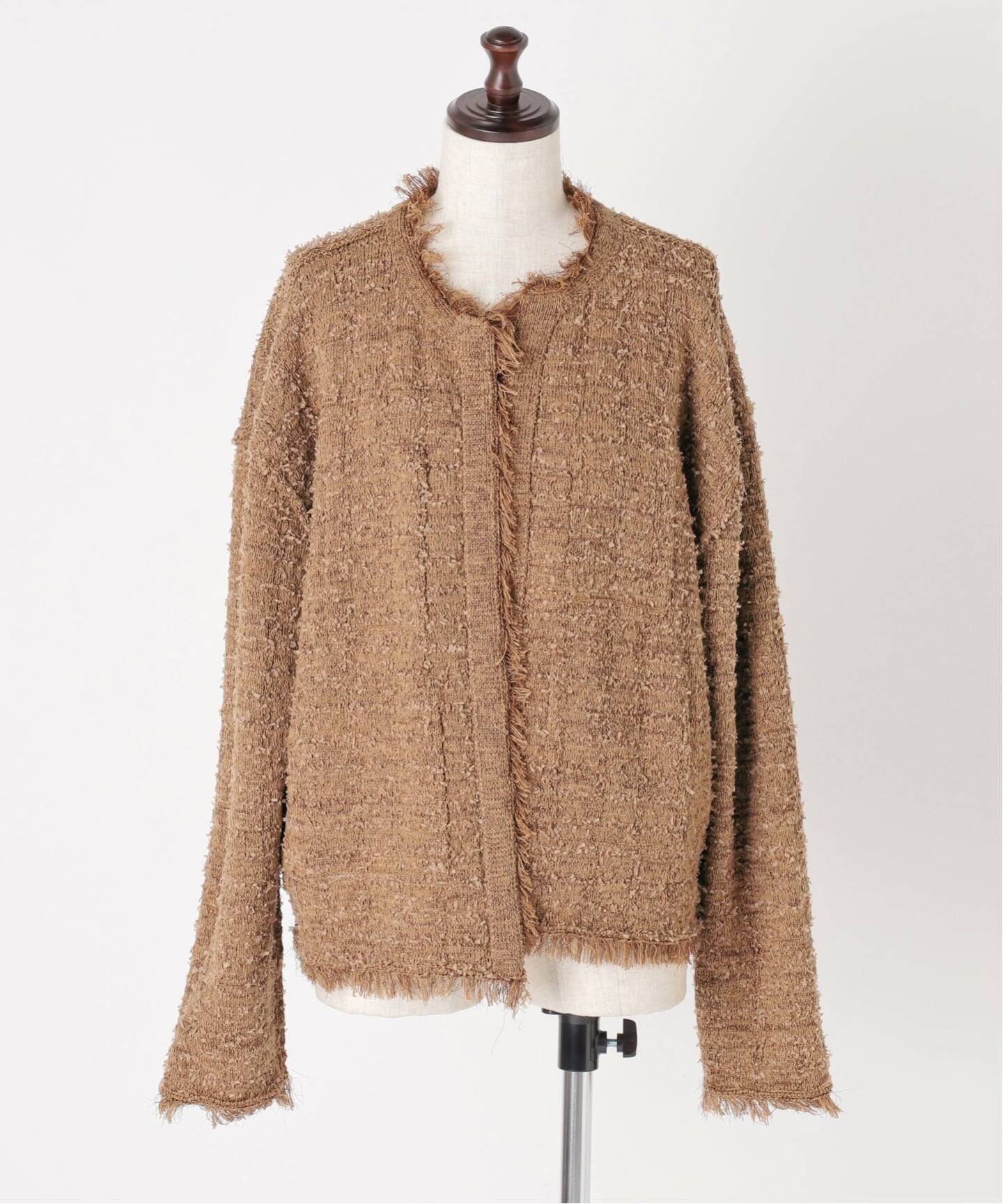 予約》【ARCHIVE STANCE/アーカイブスタンス】別注LAME KNIT TWEED