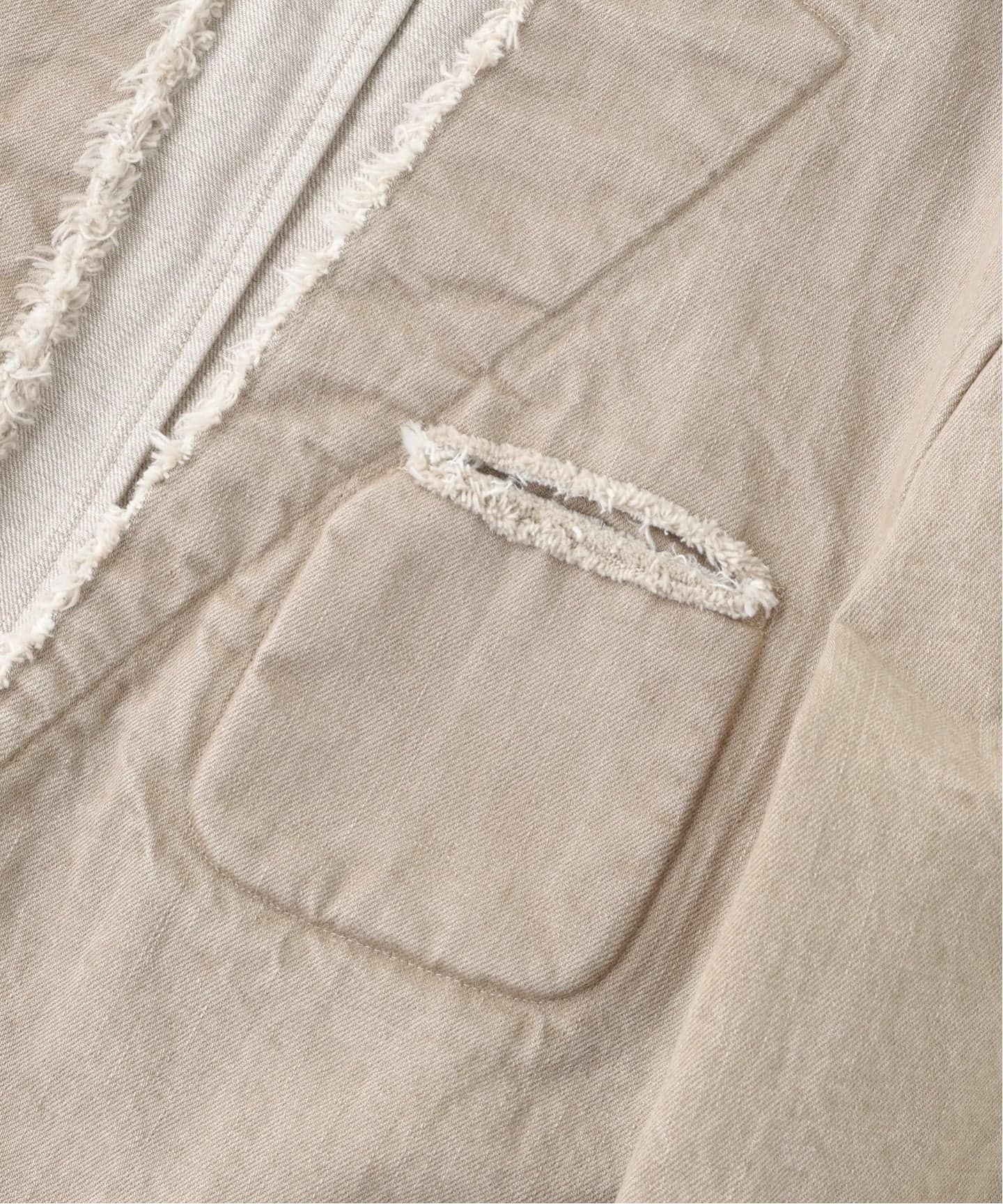 YOKE / ヨーク Denim Cut-off Blazer（その他ジャケット・スーツ