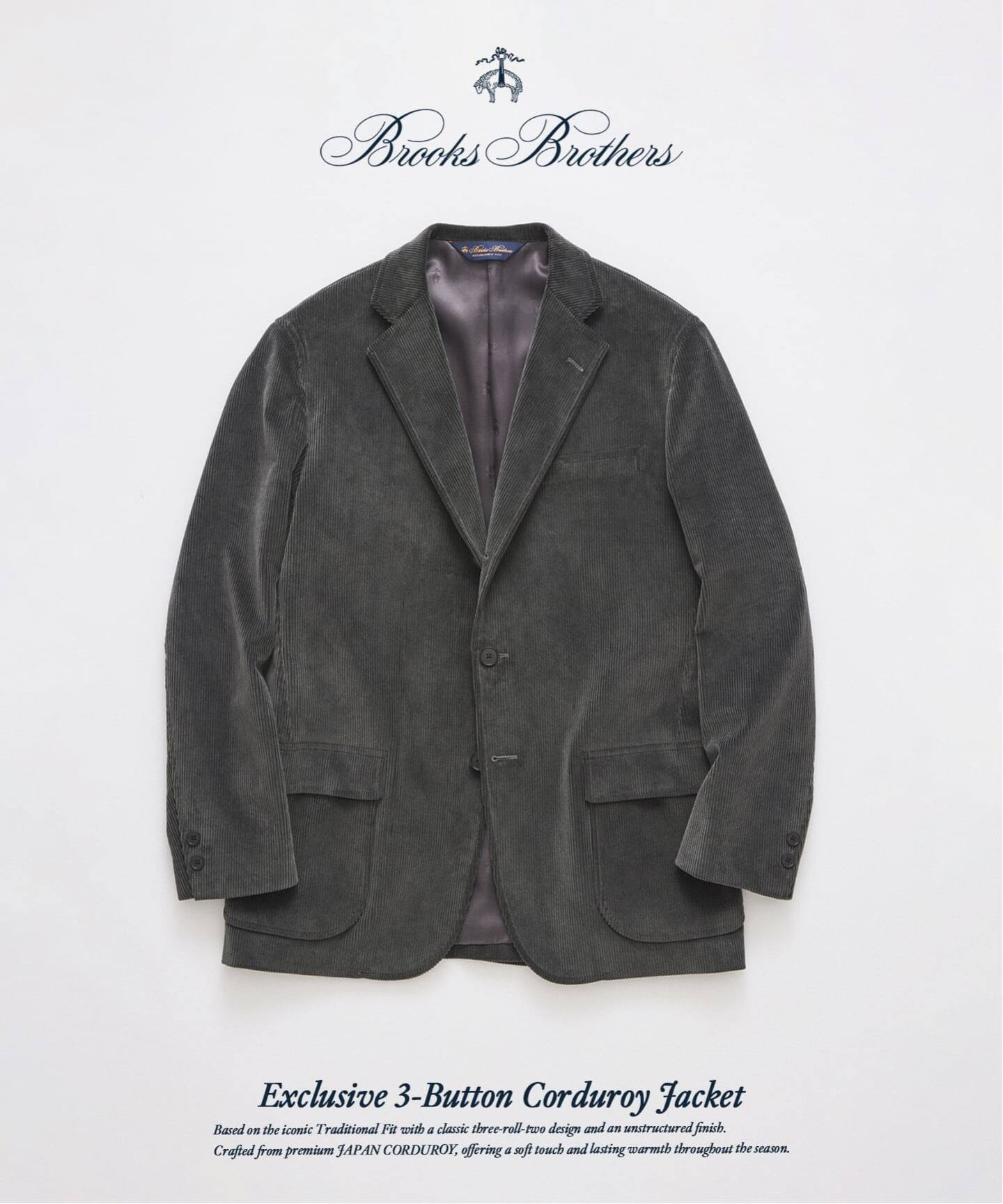 予約》Brooks Brothers / ブルックス ブラザーズ 別注 コーデュロイ 