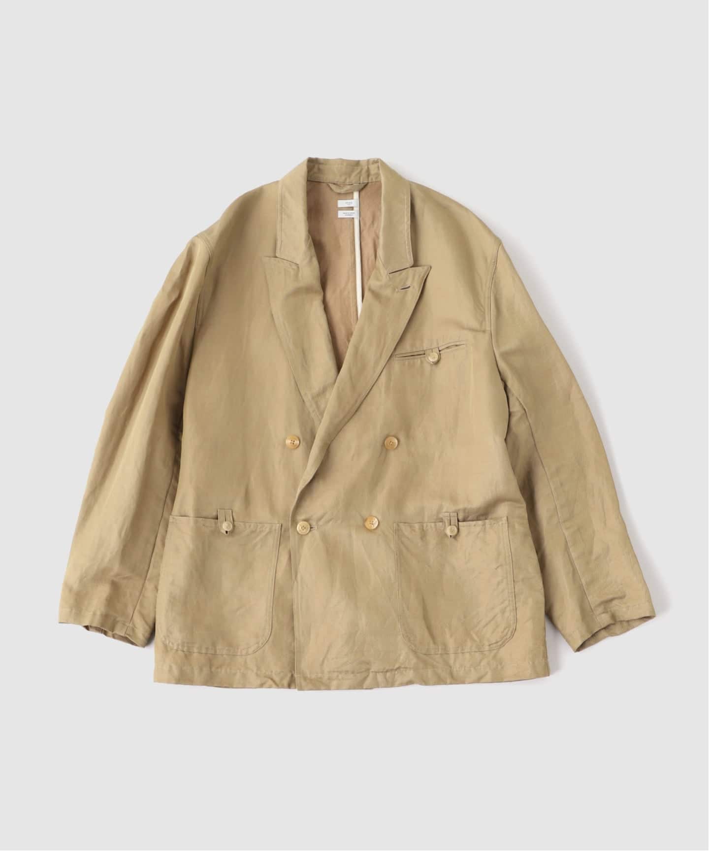 YOKE / ヨーク Linen Silk Kersey Double Breasted B（その他