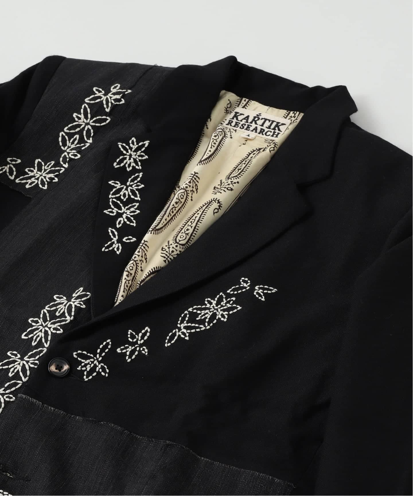 KARTIK RESEARCH カルティック リサーチ Two Button Blazer-W/L