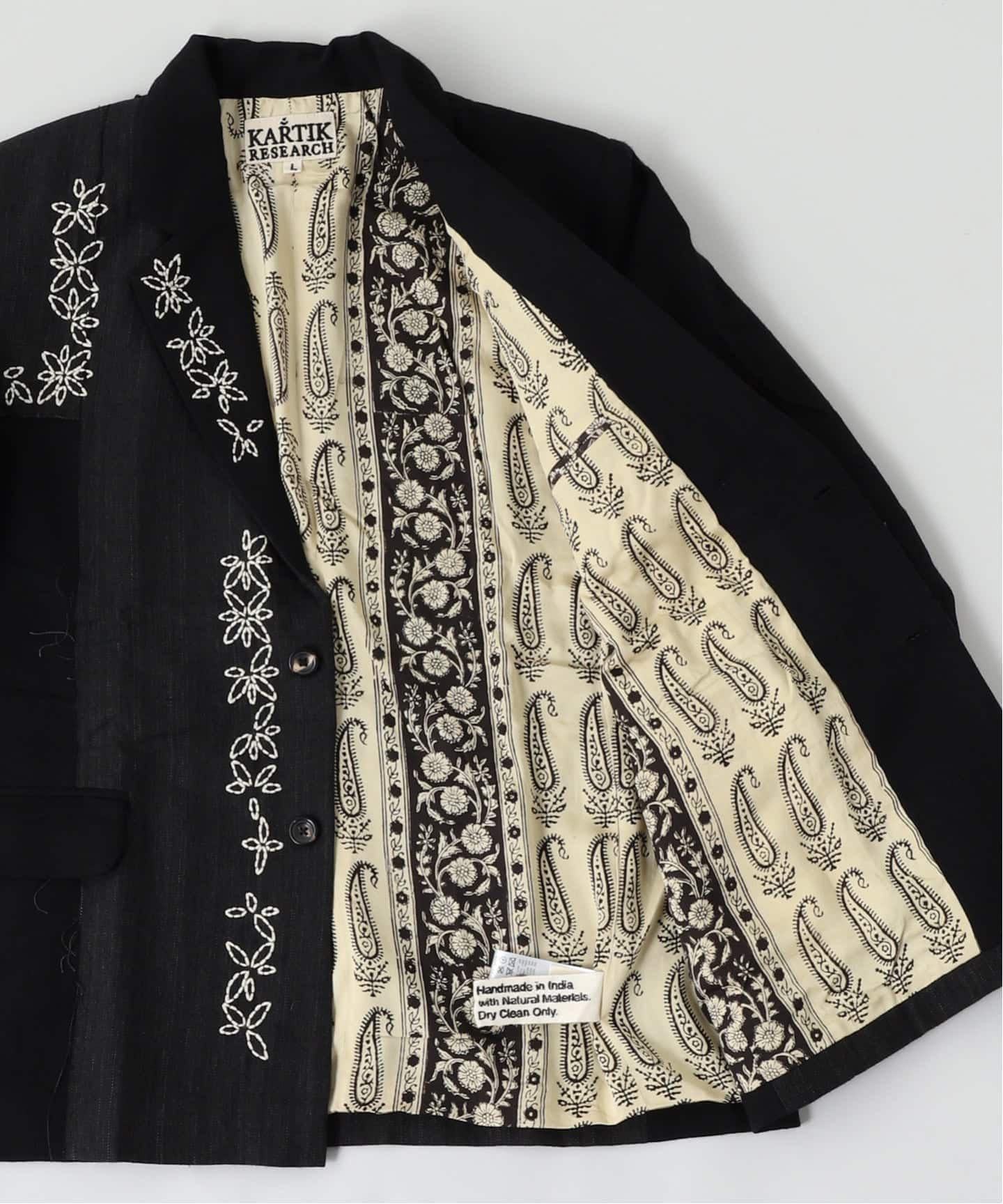 KARTIK RESEARCH カルティック リサーチ Two Button Blazer-W/L