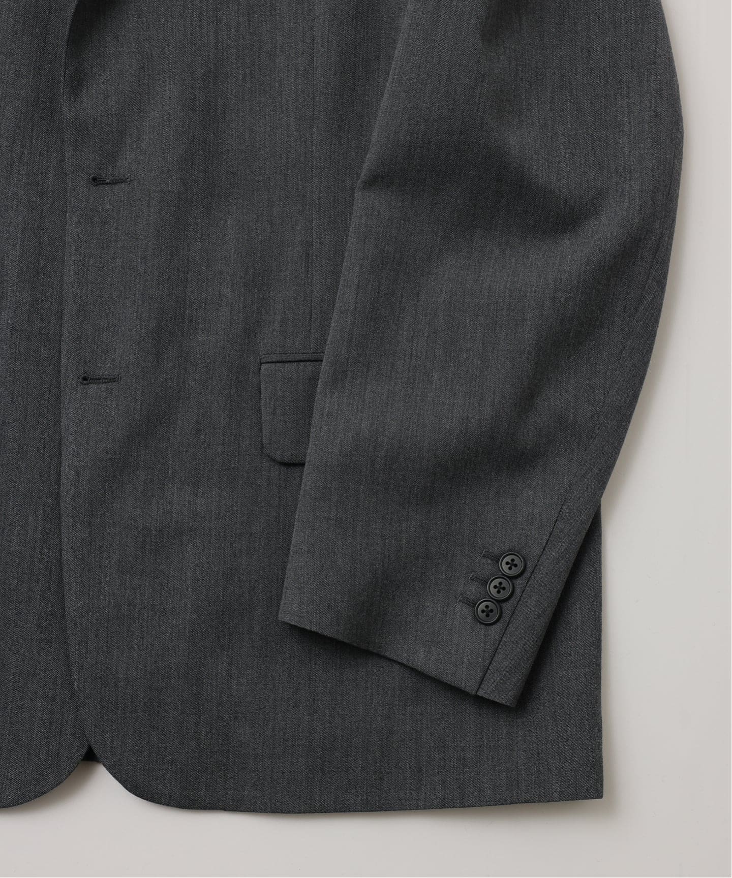 FOLL / フォル】wool gaba hand sewing jacket（テーラードジャケット
