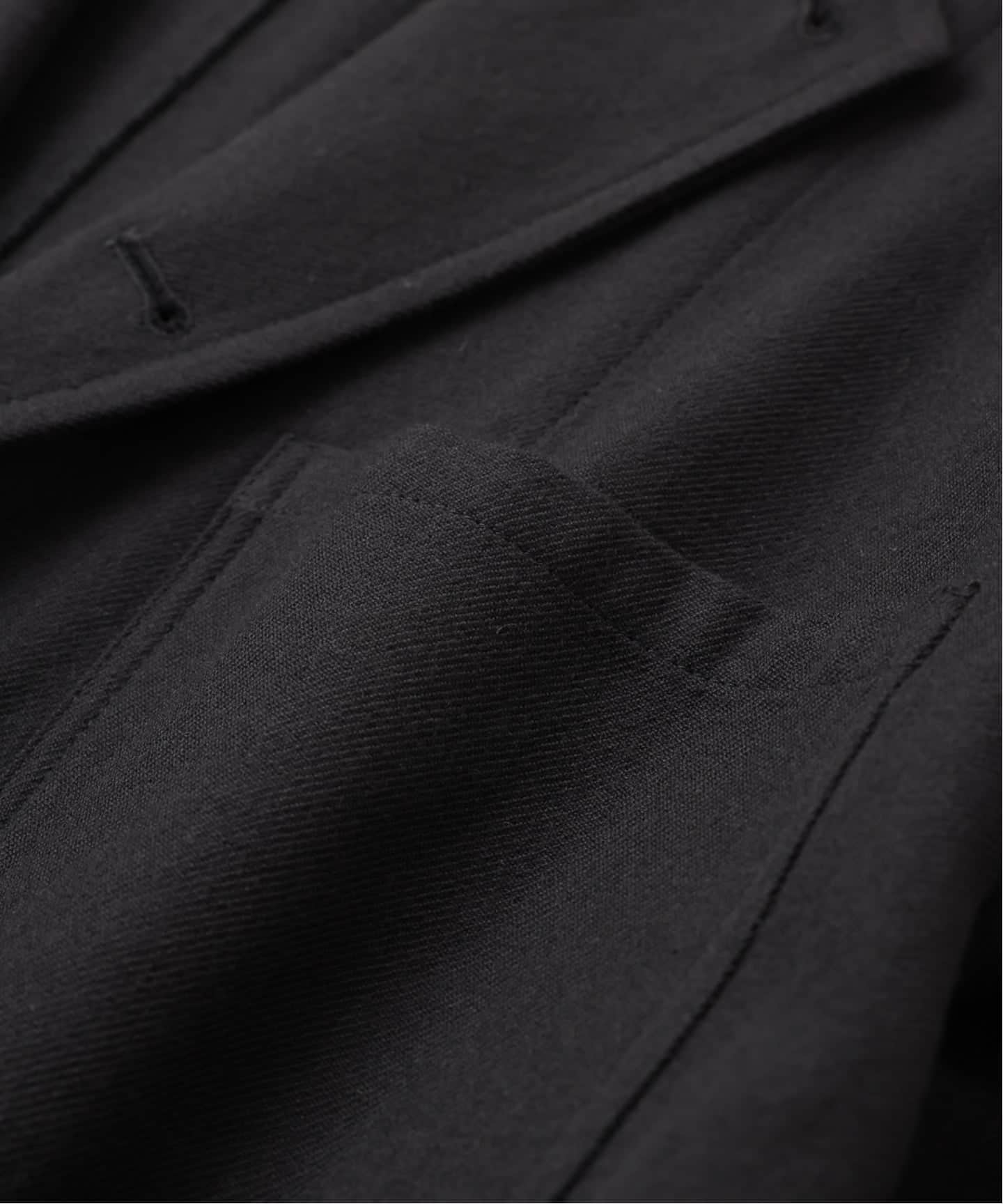 FOLL / フォル】washed wool cotton daily jacket（テーラード