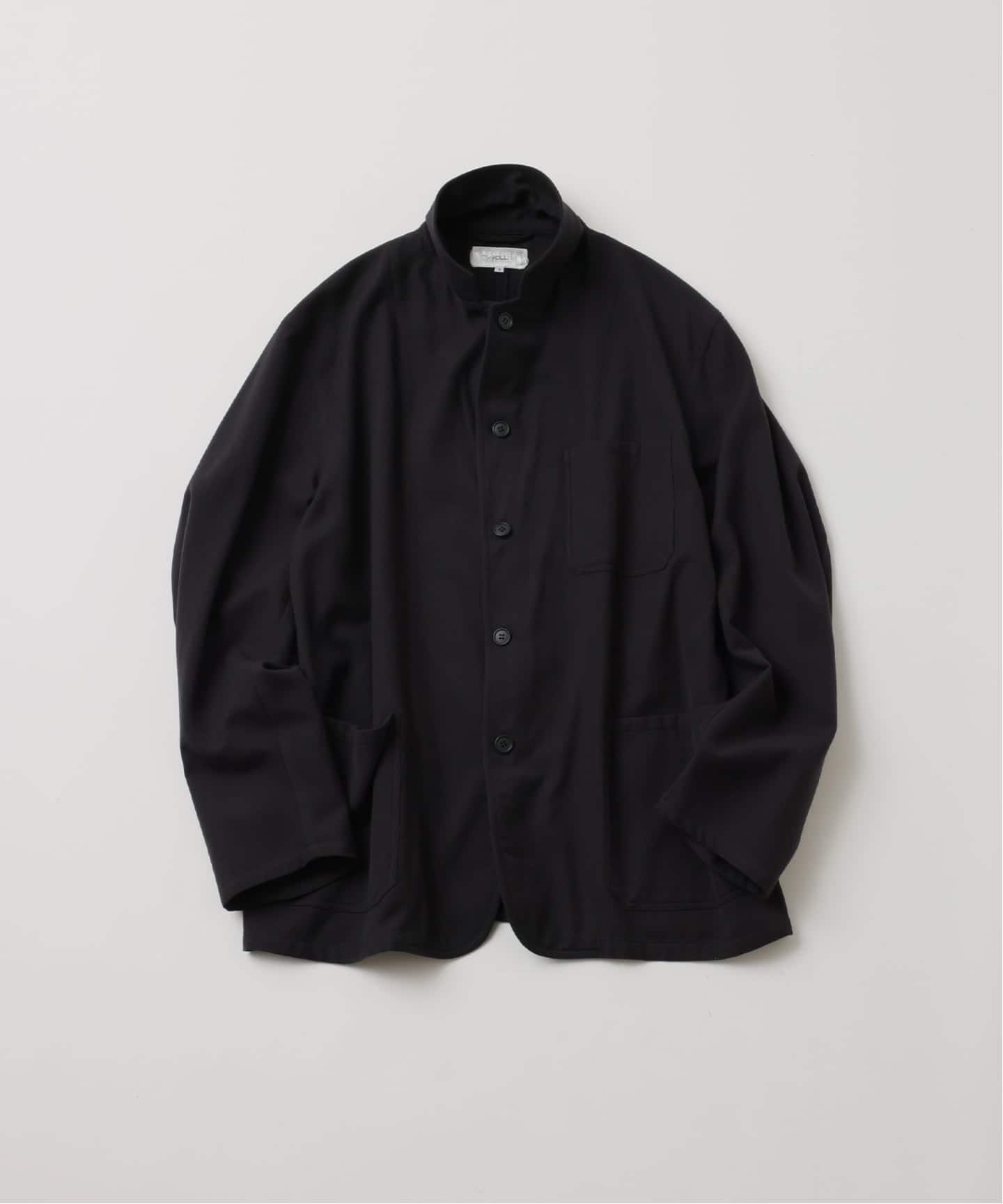 FOLL washed wool gaba daily jacket サイズ3 FOLL washed wool gaba daily jacket・navy - tity