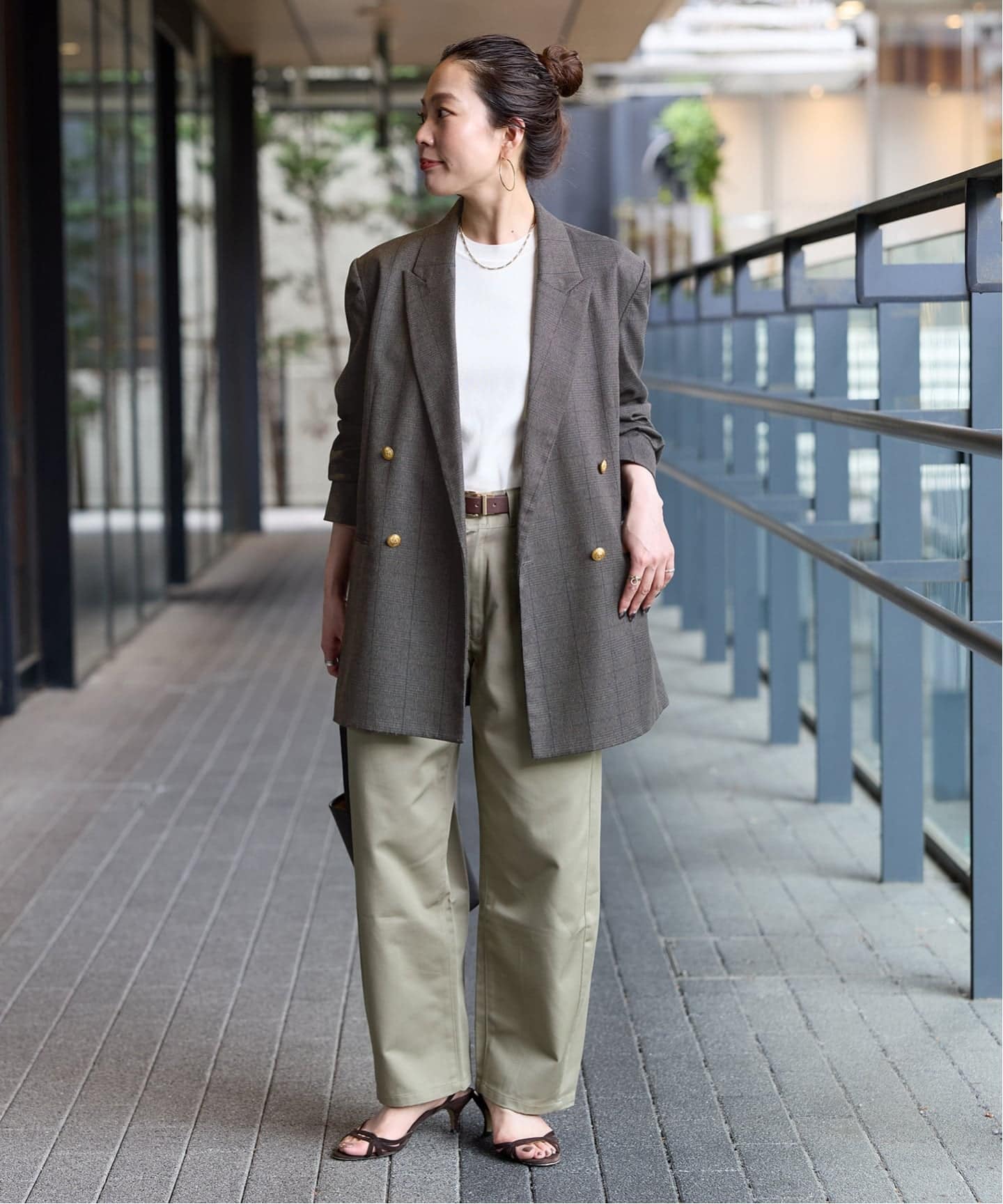 追加予約》《S/M展開あり》Wブレストピークド4Bジャケット2