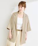 手洗い可 / ハーフスリーブジャケット