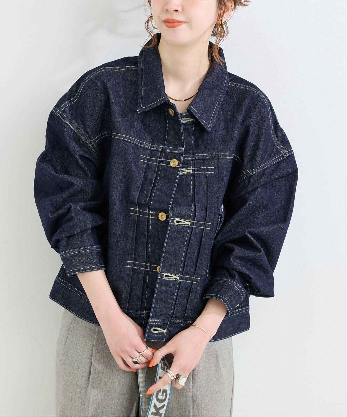 WEB＋一部店舗限定】LEE / リー LOOSEFIT COWBOY JACKET One Wash/Rins