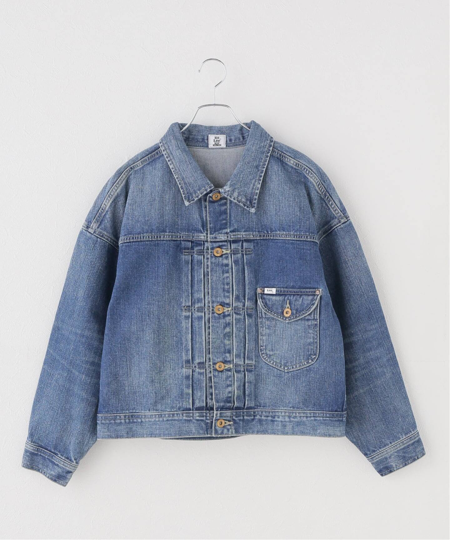 WEB＋一部店舗限定】LEE / リー LOOSEFIT COWBOY JACKET Mid USED Wash