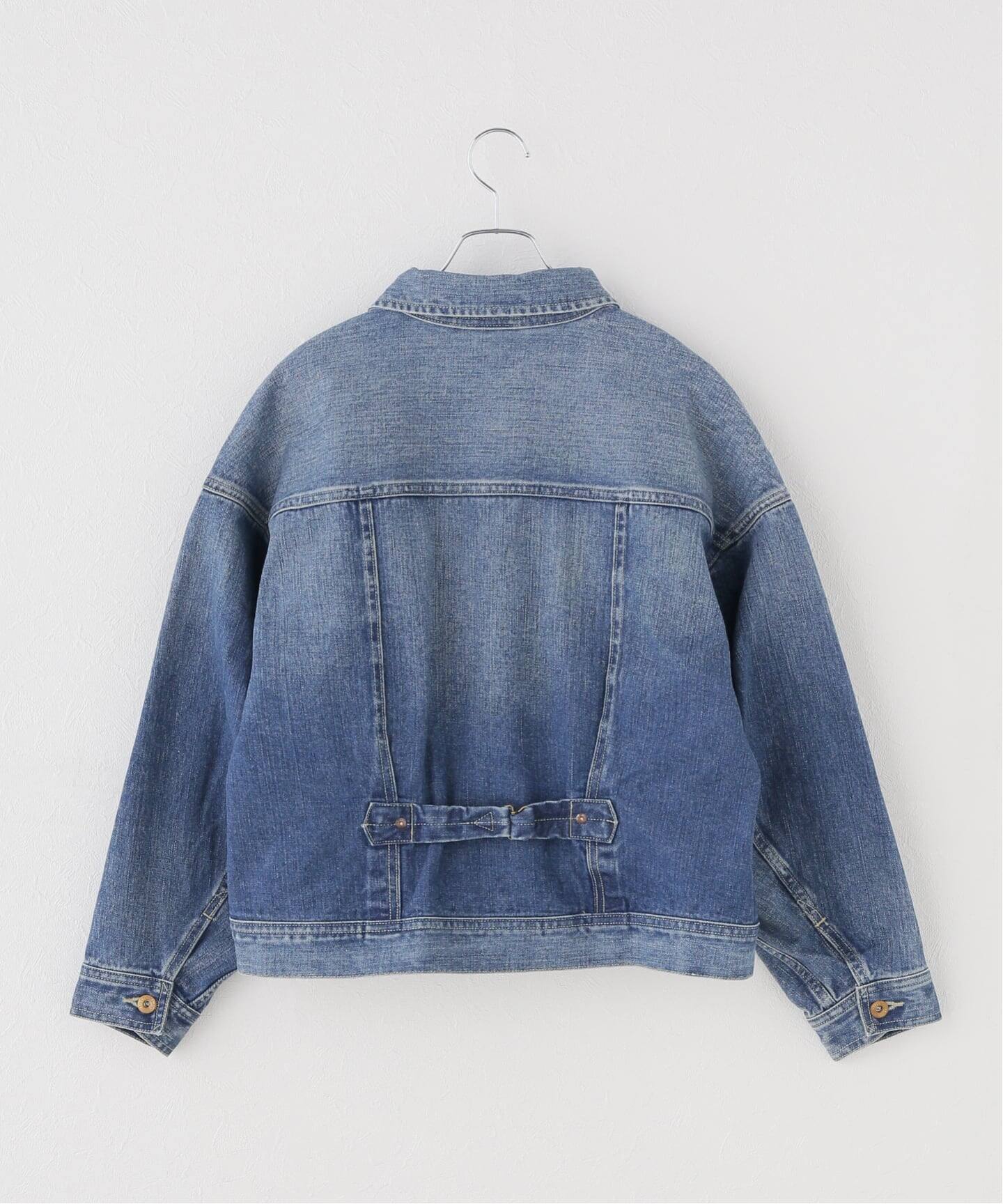 WEB＋一部店舗限定】LEE / リー LOOSEFIT COWBOY JACKET Mid USED Wash