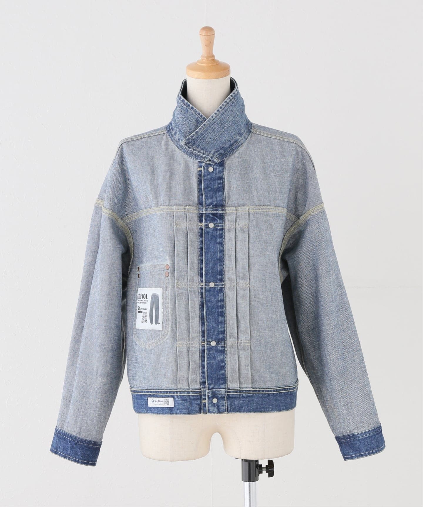WEB＋一部店舗限定】LEE / リー LOOSEFIT COWBOY JACKET Mid USED Wash