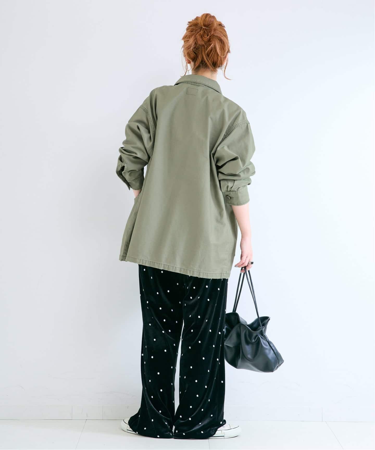 新品未使用Gung Ho Fatigue Jacket　最終値引き 予約》ウォッシャブル / GUNG HO / ガン ホー BACK SATIN FATIGUE