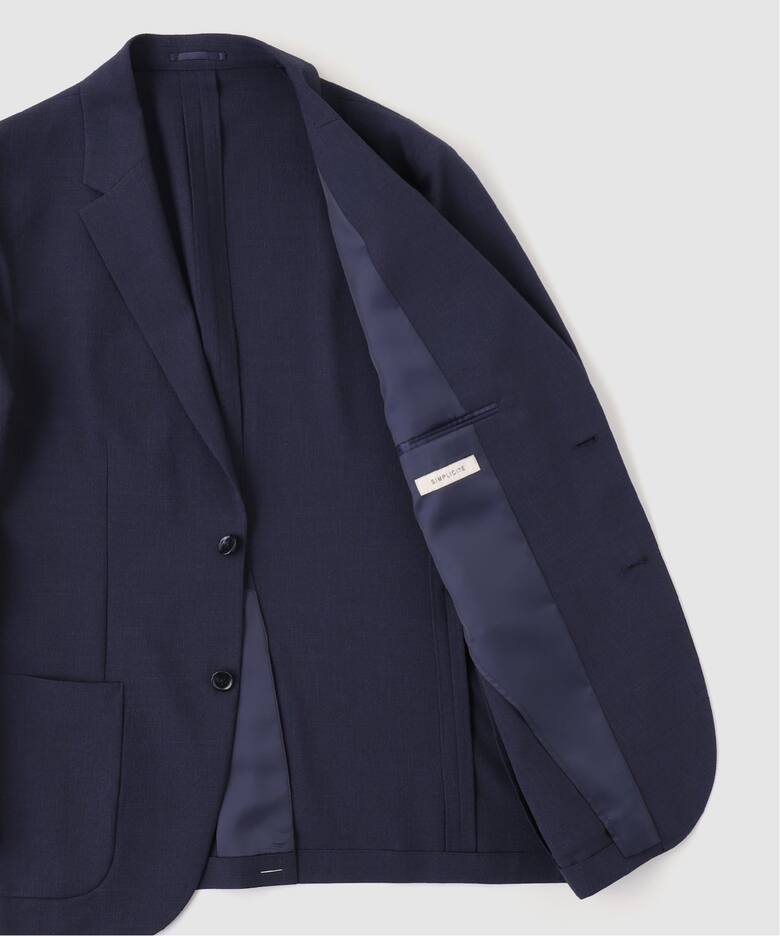 LINEN LIKE 2B ジャケット（テーラードジャケット）｜B.C STOCK（ベー 