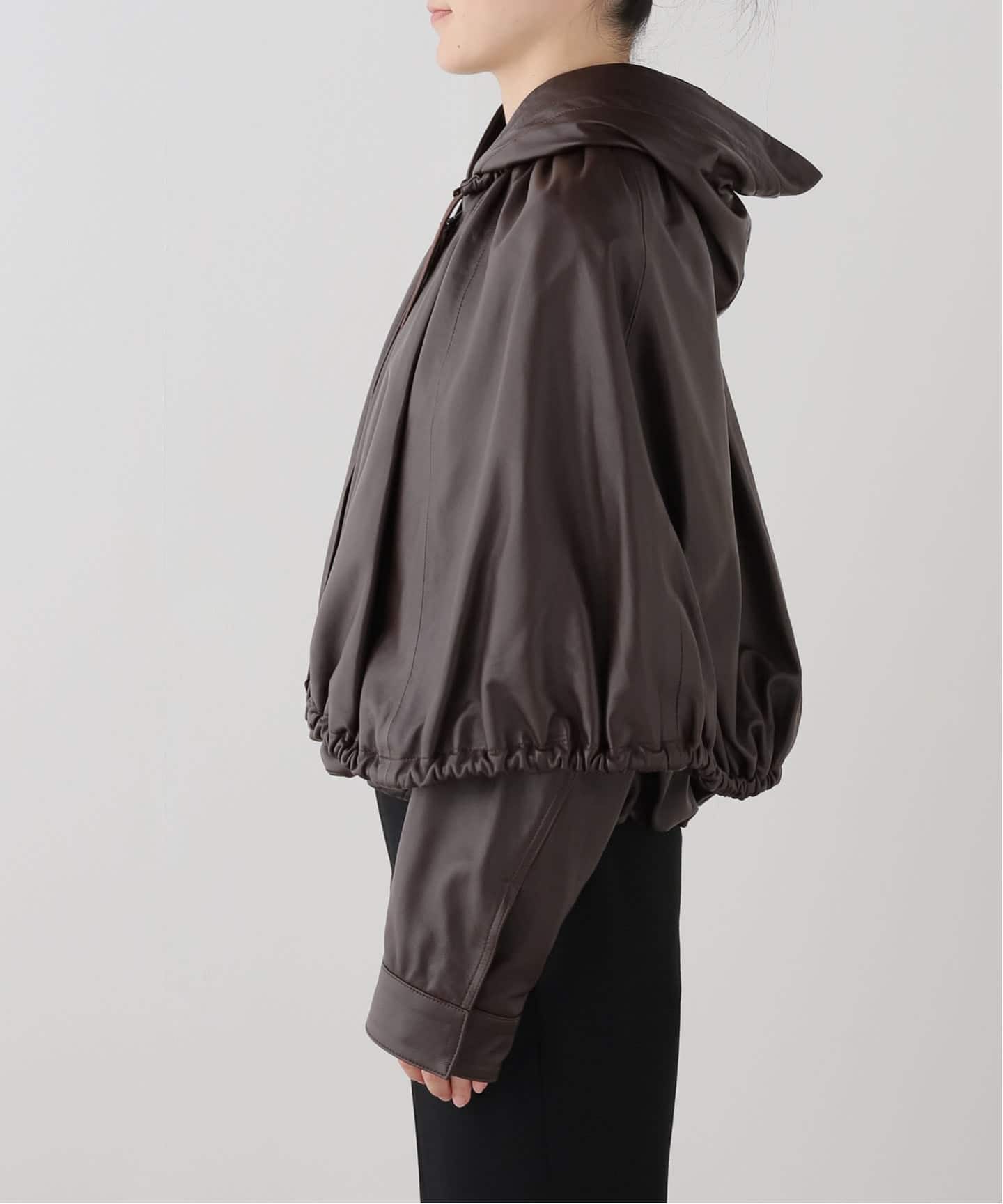 Sea New York/シー ニューヨーク】 THOMPSON LEATHER CAPE JK（レザー