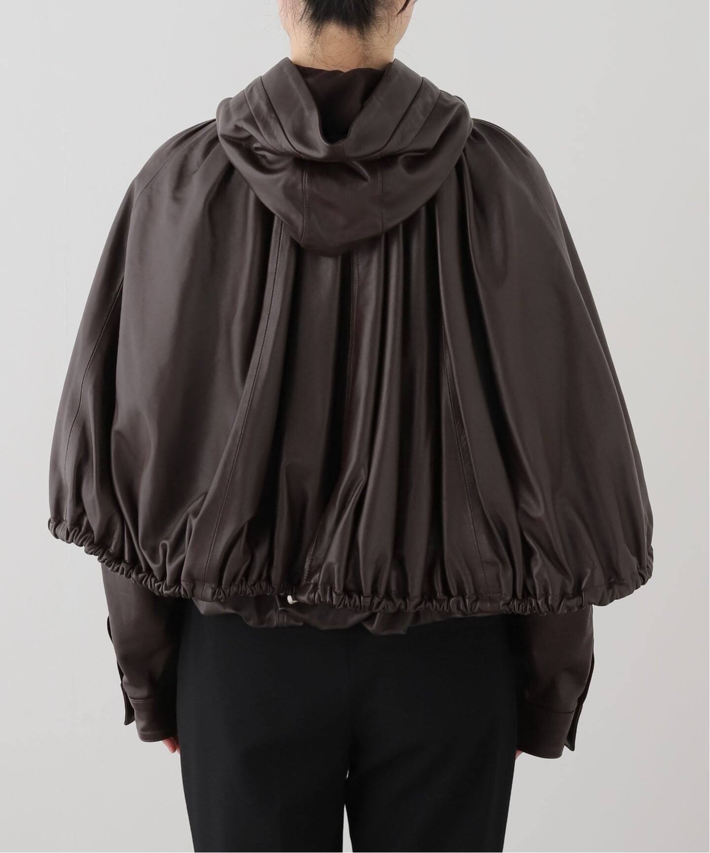 Sea New York/シー ニューヨーク】 THOMPSON LEATHER CAPE JK（レザー