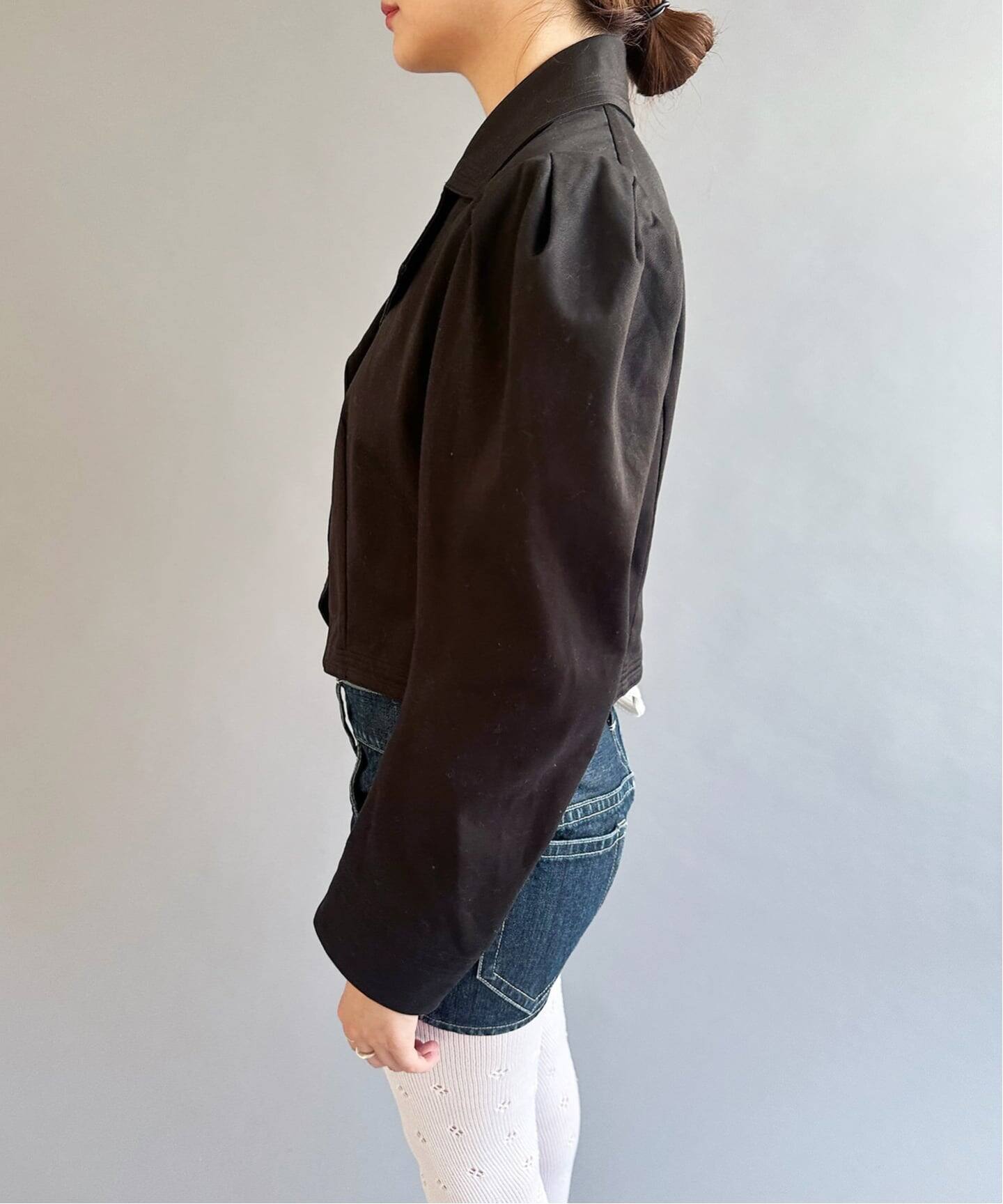 PAN/パン】ORGANIC COTTON TWILL PUFF BLOUSE（その他ジャケット