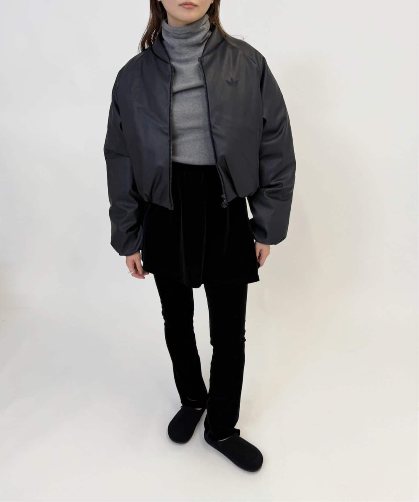 adidas/アディダス】PLEATHER BOMBER（その他ブルゾン／アウター