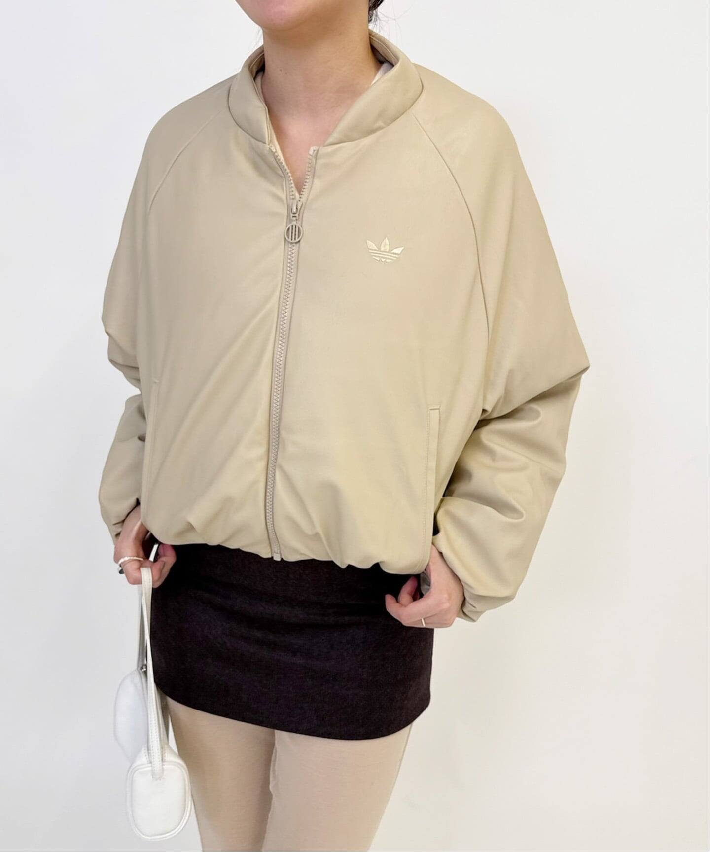 adidas/アディダス】PLEATHER BOMBER（その他ブルゾン／アウター 