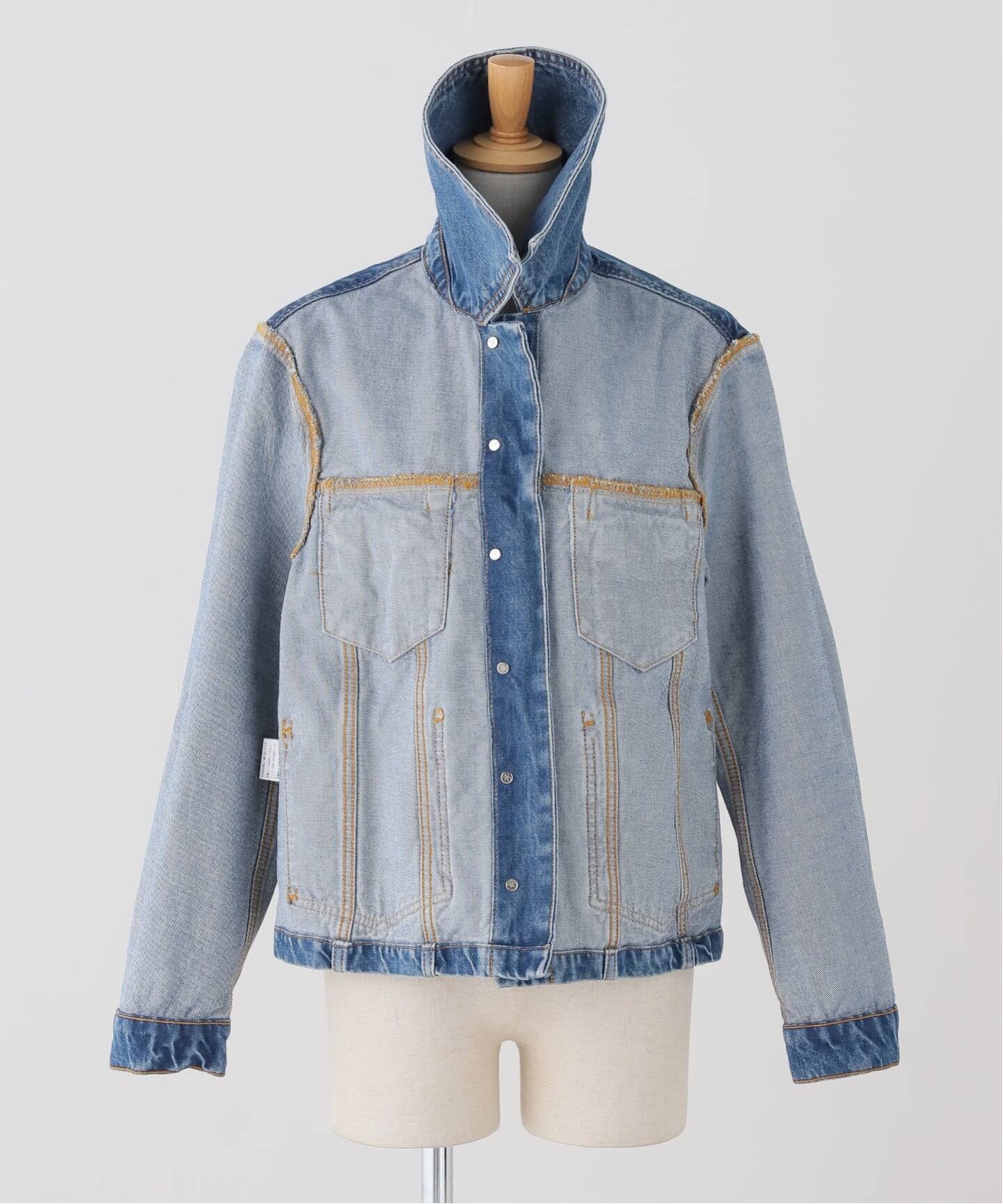 GANNI/ガニー】Rigid Denim Lace Jacket（その他ジャケット・スーツ