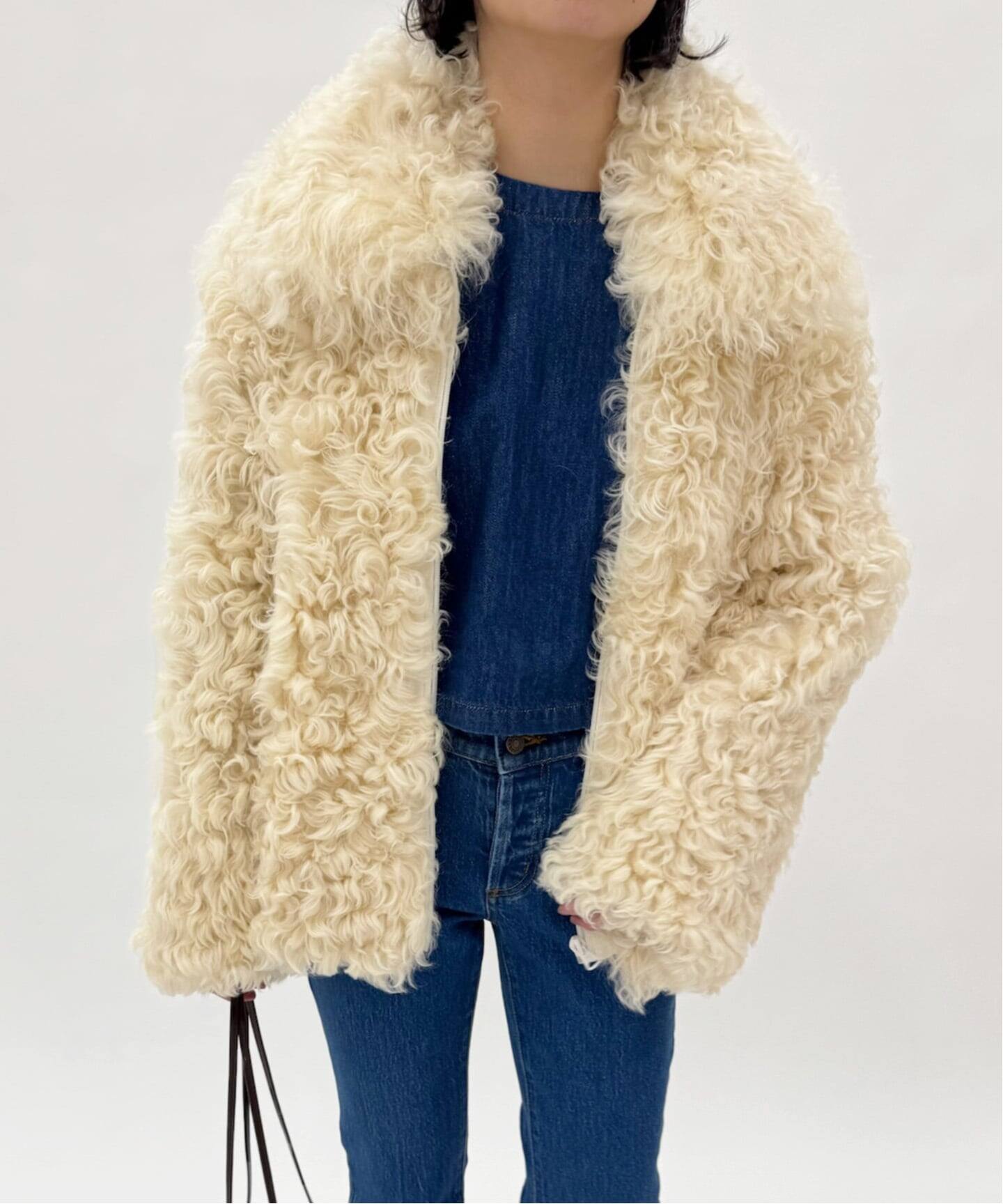 ジャケット・アウター vegetable / Mellow fur jacket 追加》PAN FUR JACKET（その他ジャケット・スーツ）｜EDIT.FOR LULU