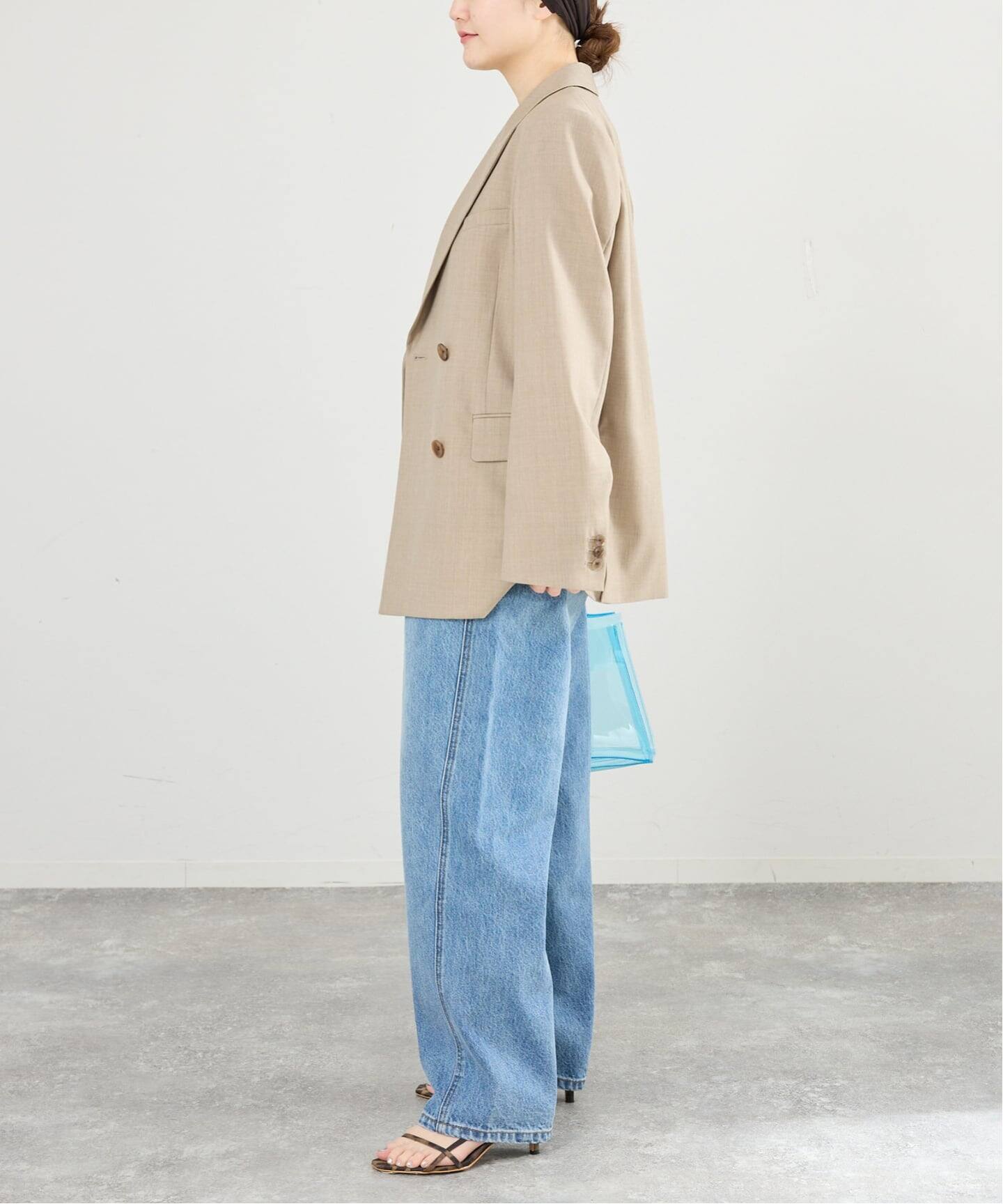 ツイルダブルブレストジャケット（テーラードジャケット）｜IENA