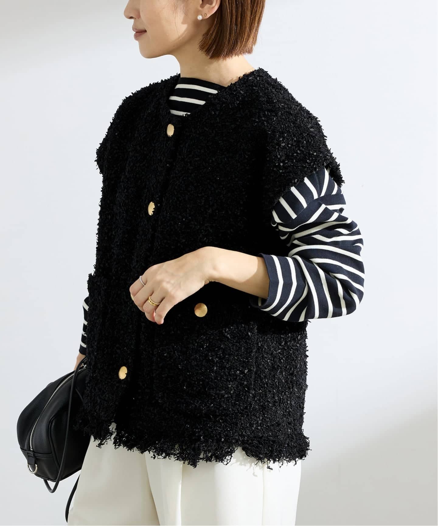 ミックスツイードベスト（ジレ）｜IENA（イエナ）の通販｜BAYCREW'S STORE