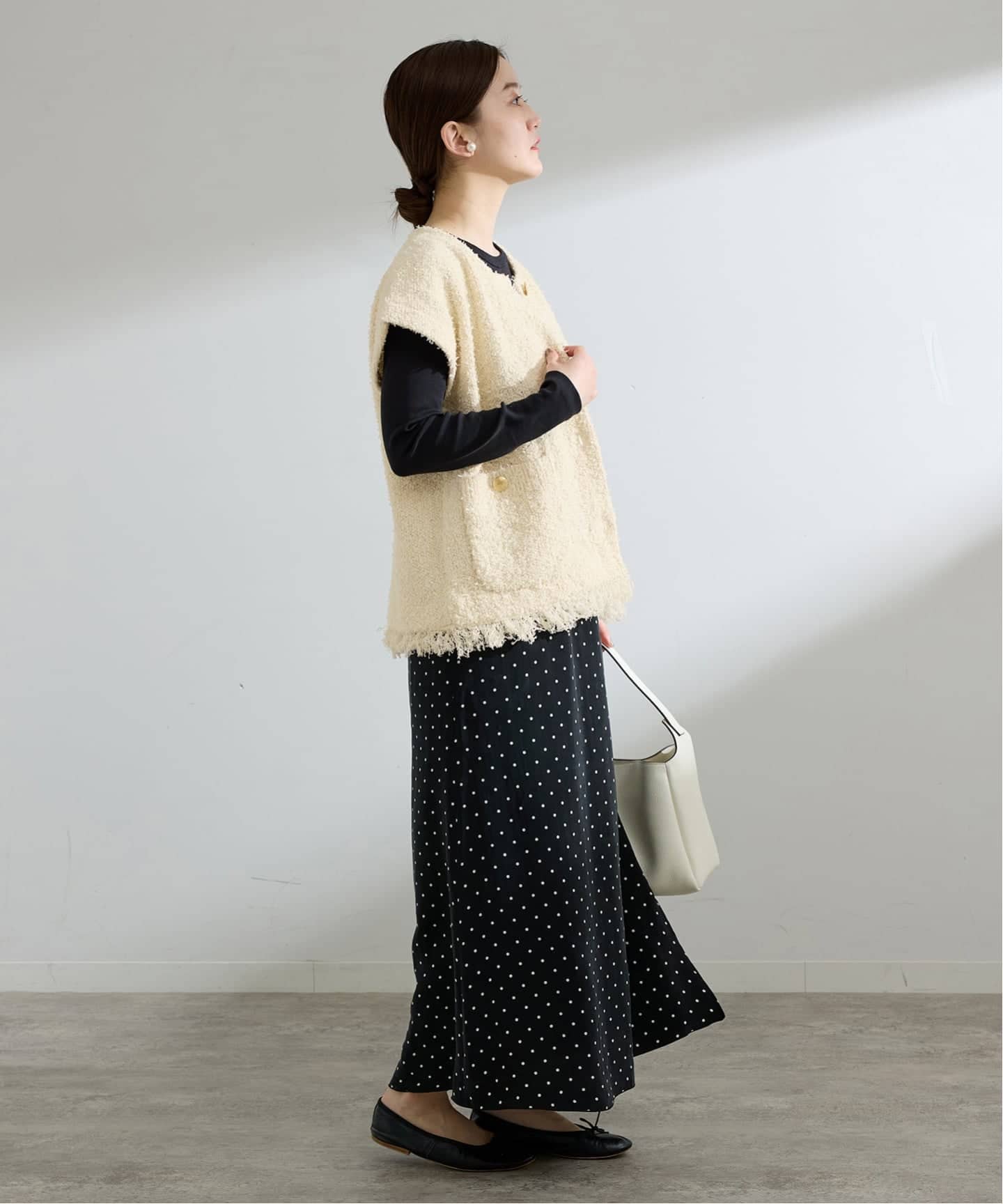 予約》ミックスツイードベスト（ジレ）｜IENA（イエナ）の通販