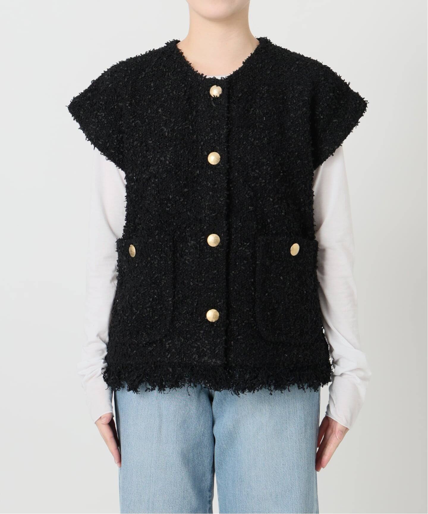 予約》ミックスツイードベスト（ジレ）｜IENA（イエナ）の通販