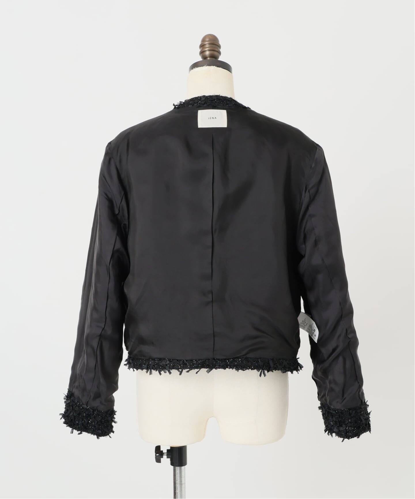 ノーカラーツイードジャケット　IENA IENAのフリマアイテム一覧