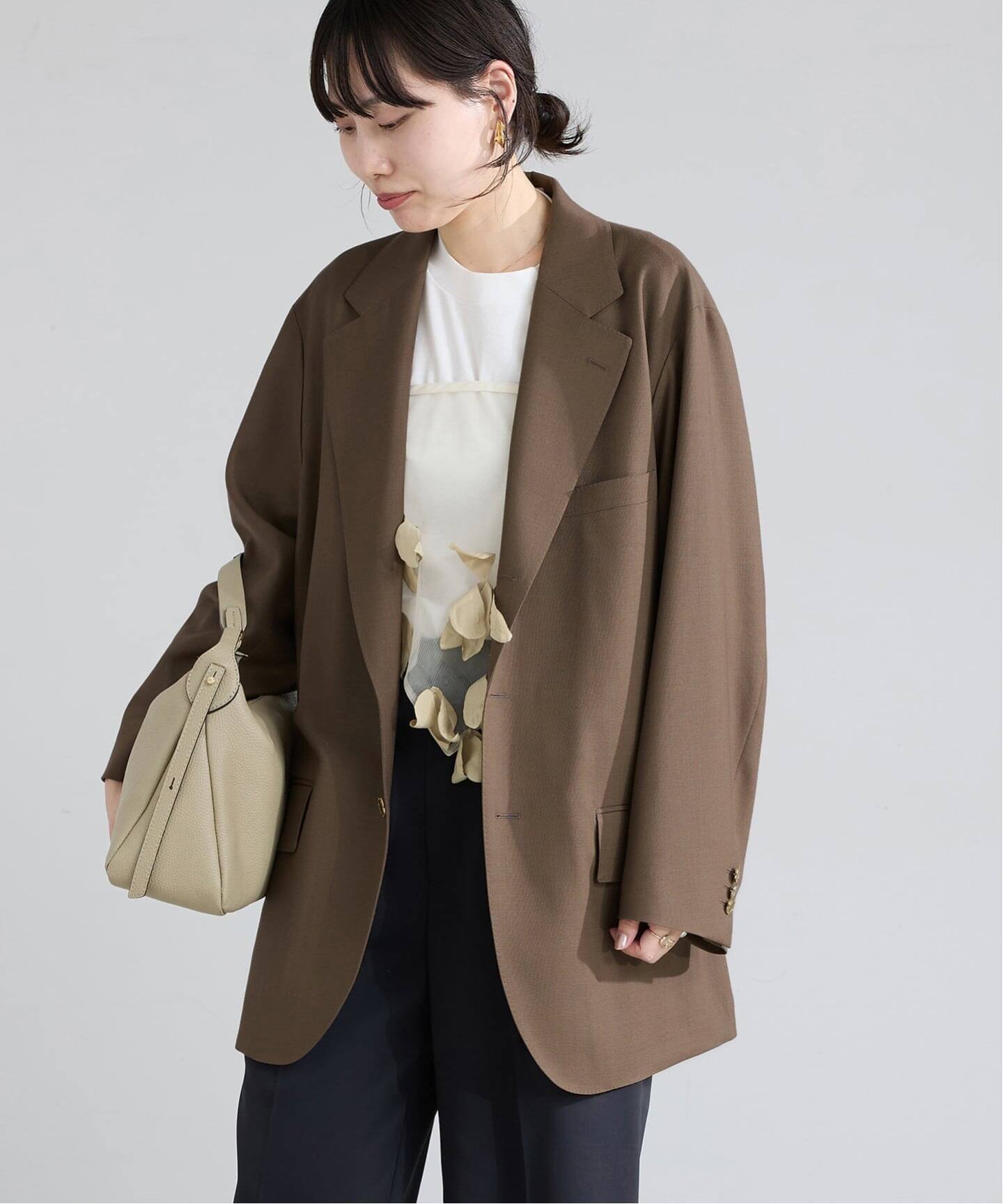 COUTURE D'ADAM/クチュールドアダム BIG JK Single Blazer Dese 26SS