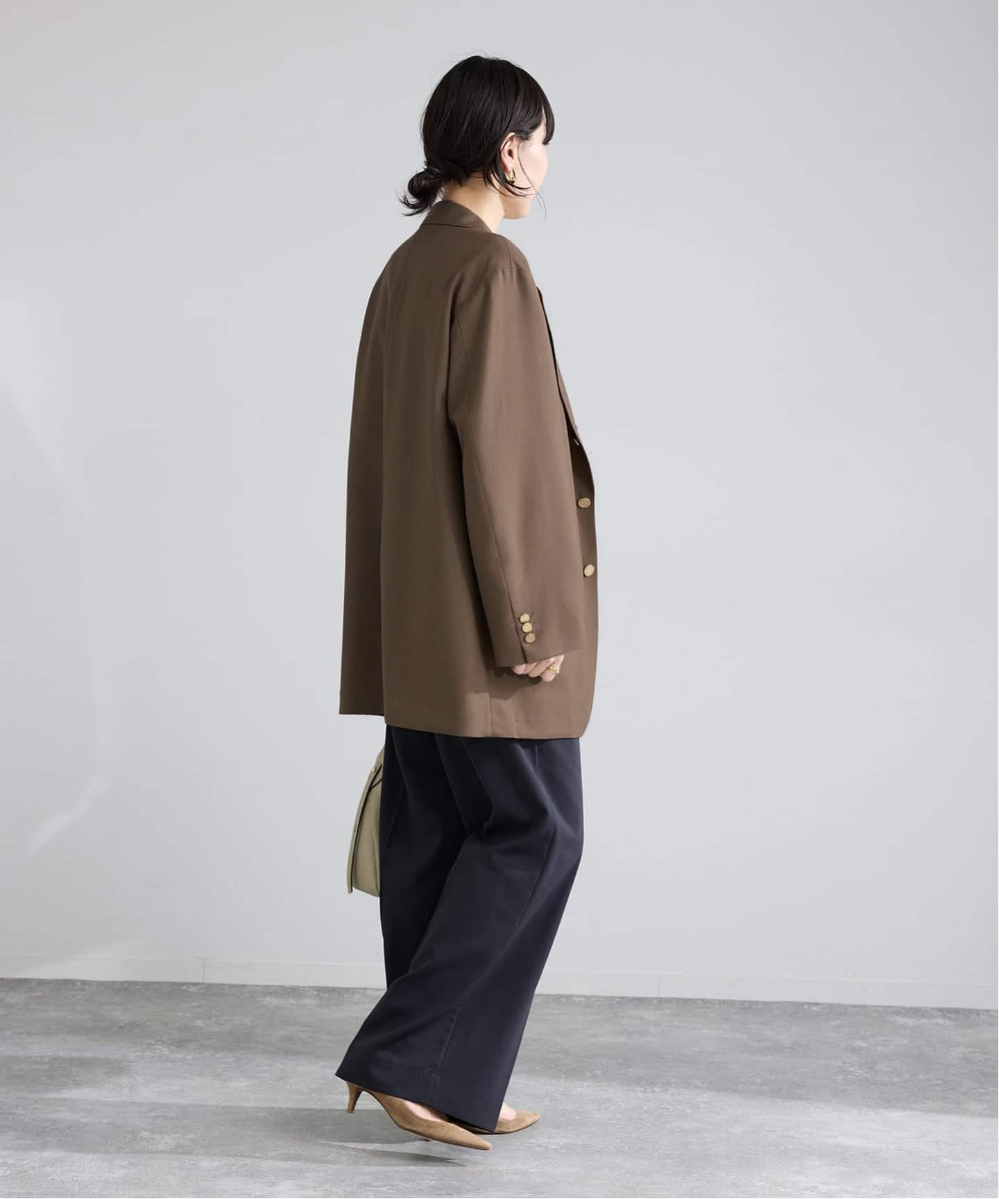 COUTURE D'ADAM/クチュールドアダム BIG JK Single Blazer Dese 26SS