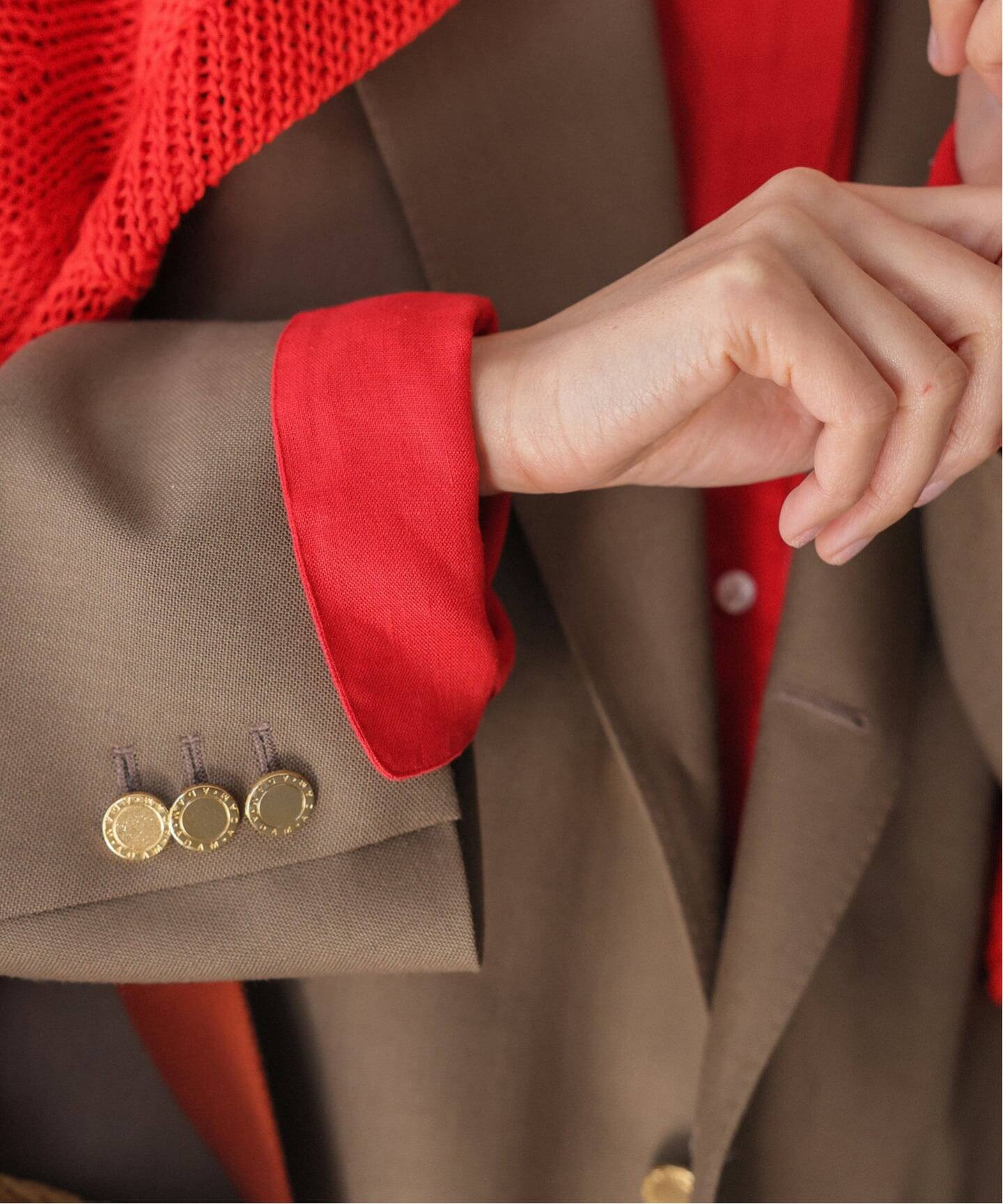 COUTURE D'ADAM/クチュールドアダム BIG JK Single Blazer Dese 26SS