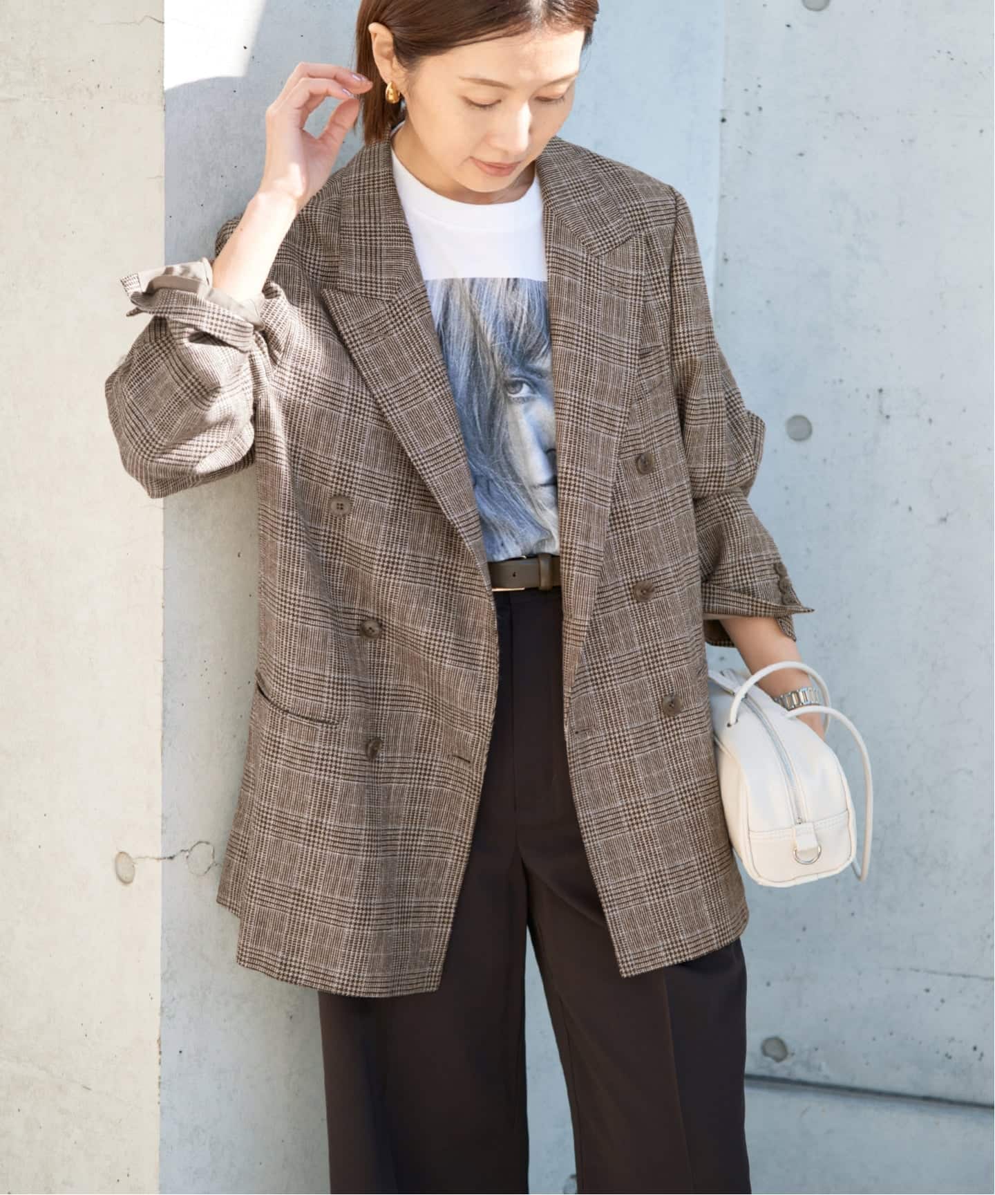 COUTURE D'ADAM/クチュールドアダム Double JK Prince of Wales 26SS