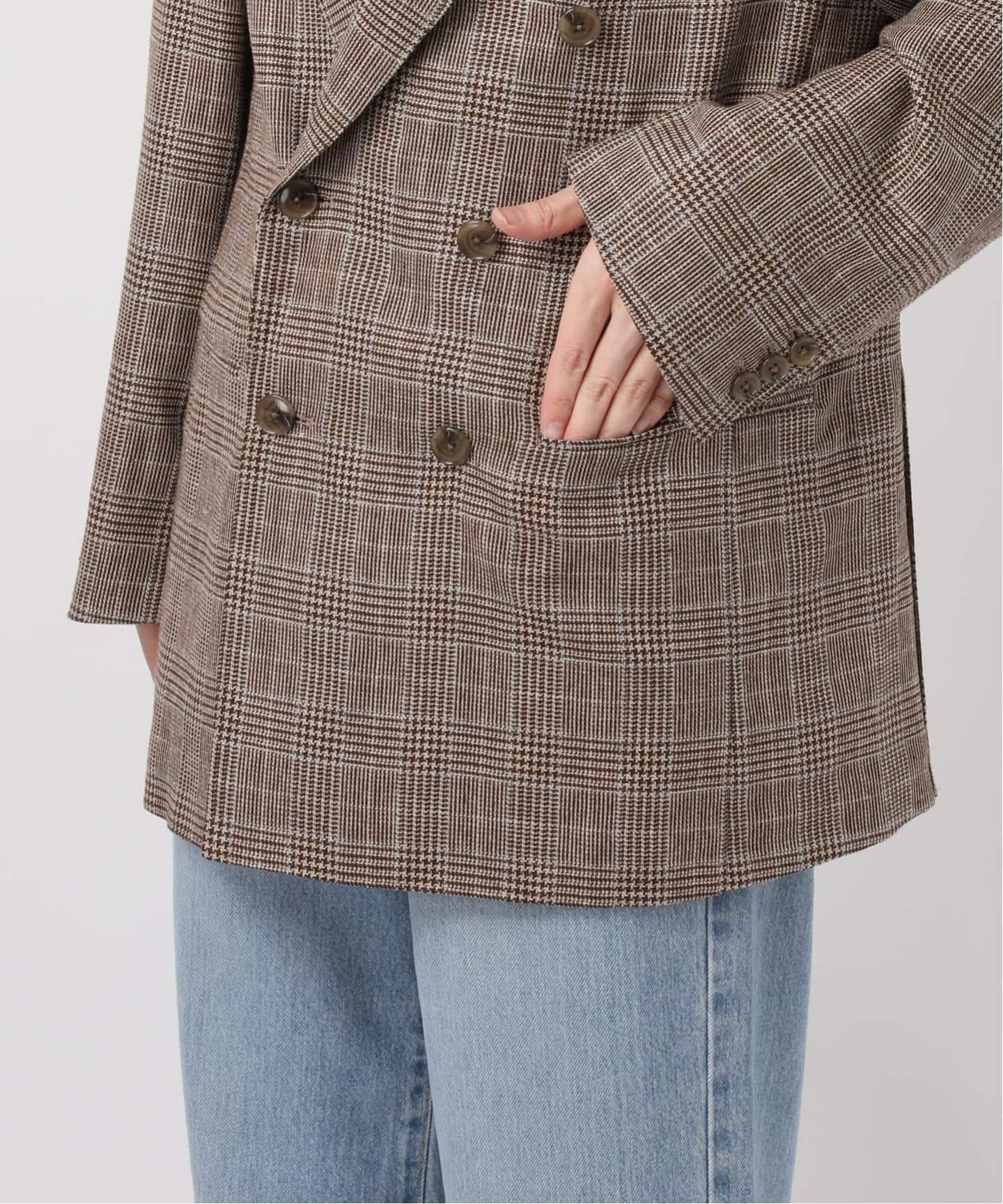 COUTURE D'ADAM/クチュールドアダム Double JK Prince of Wales 26SS