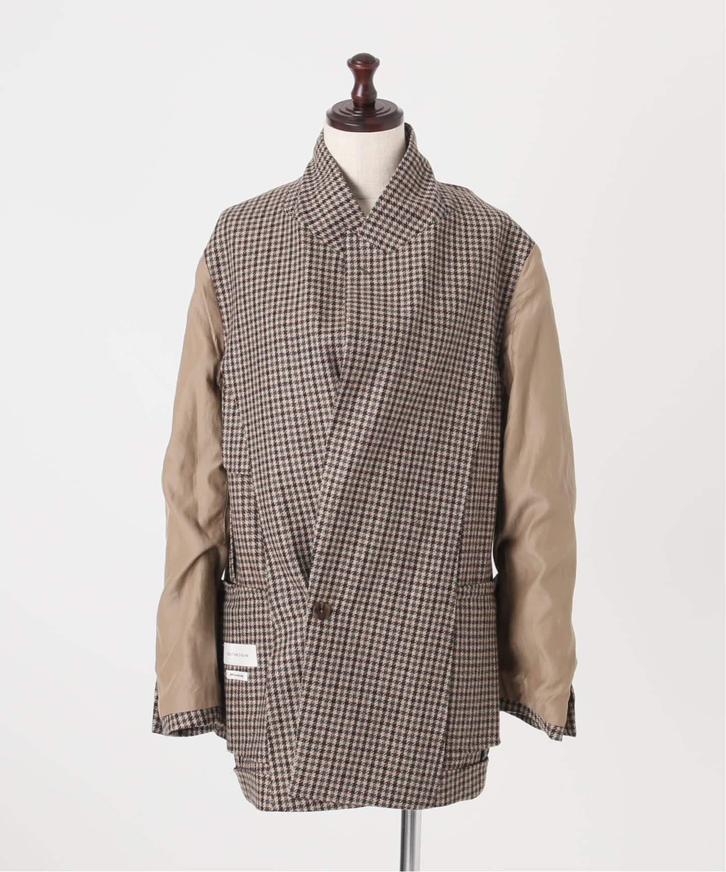 COUTURE D'ADAM/クチュールドアダム 別注 Shepherd Check JK 26AW-005
