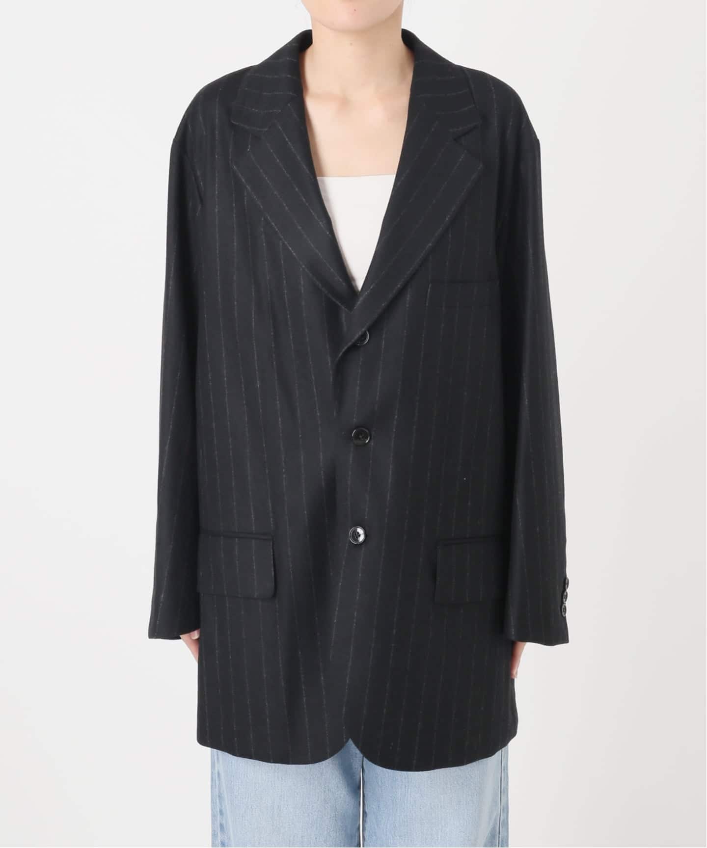 予約》COUTURE D'ADAM/クチュールドアダム 別注 CashmereBlendStripe