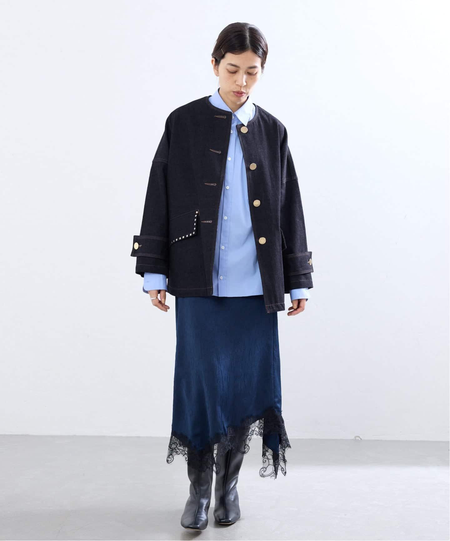 予約》MACKINTOSH/マッキントッシュ 別注 HUMBIE NC DNM JK MB STUDS