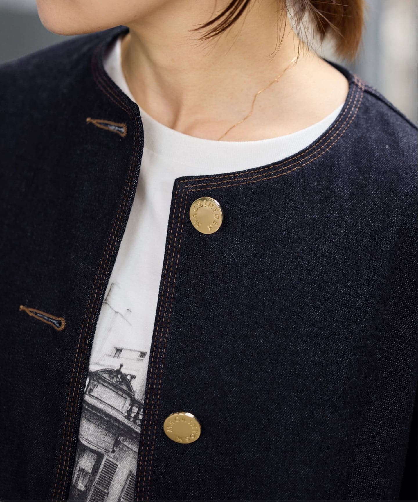 予約》MACKINTOSH/マッキントッシュ 別注 HUMBIE NC DNM JK MB STUDS