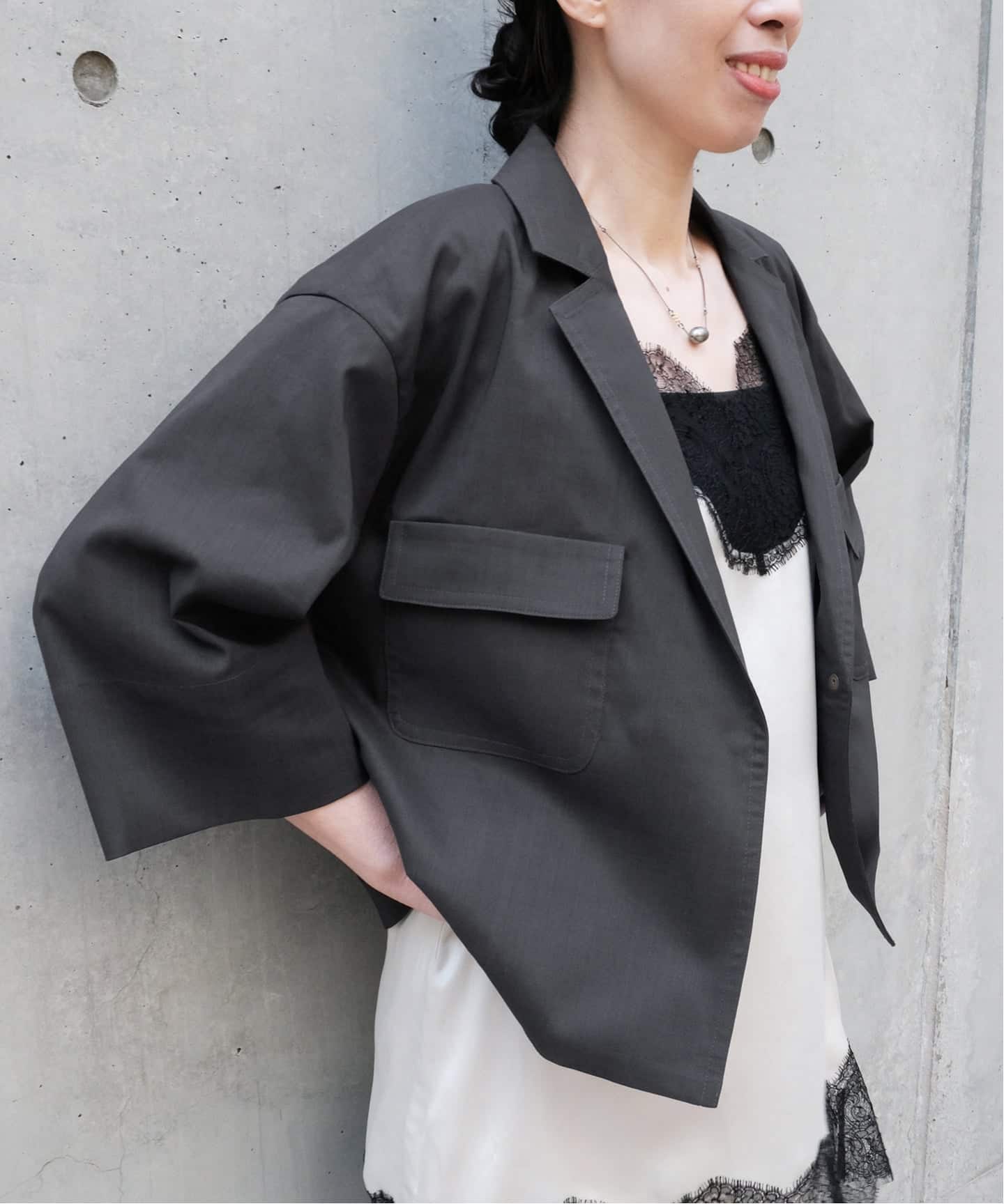 IENAショートジャケット Maison IENA 別注 Nell/ネル ショートジャケット 261-50201（その他