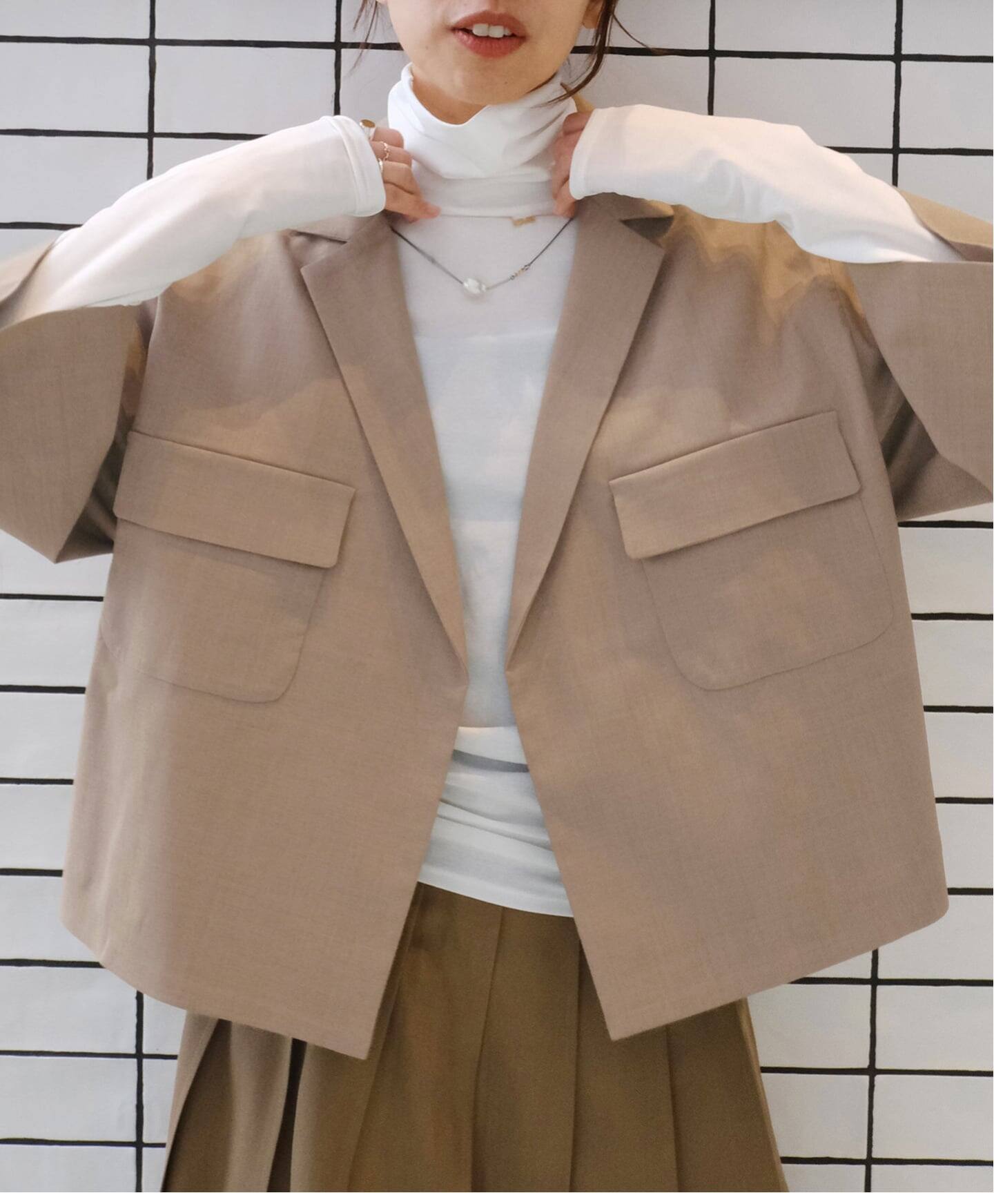 Maison IENA 別注 Nell/ネル ショートジャケット 261-50201（その他