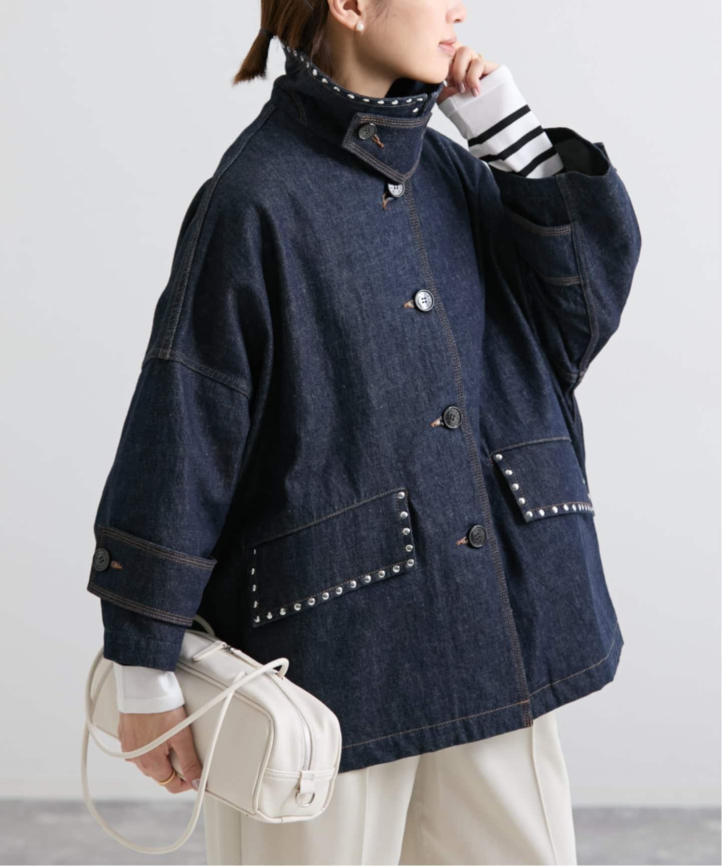 追加》MACKINTOSH/マッキントッシュ HUMBIE DNM JK STUD MB
