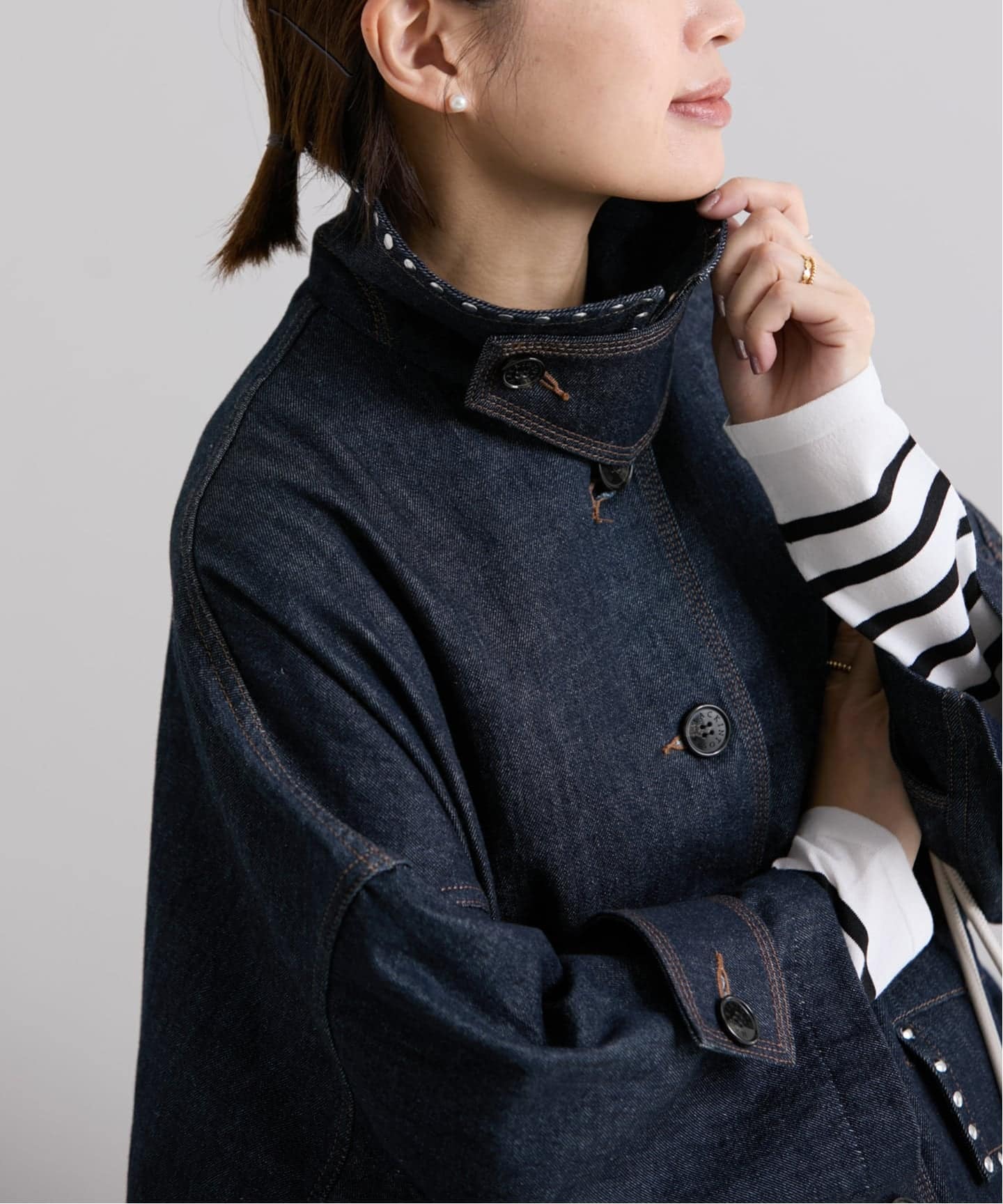 追加》MACKINTOSH/マッキントッシュ HUMBIE DNM JK STUD MB