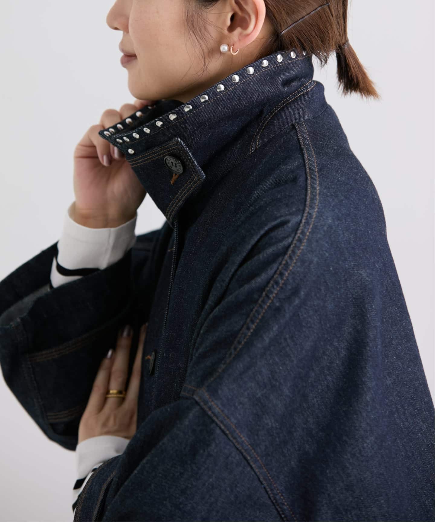 追加》MACKINTOSH/マッキントッシュ HUMBIE DNM JK STUD MB