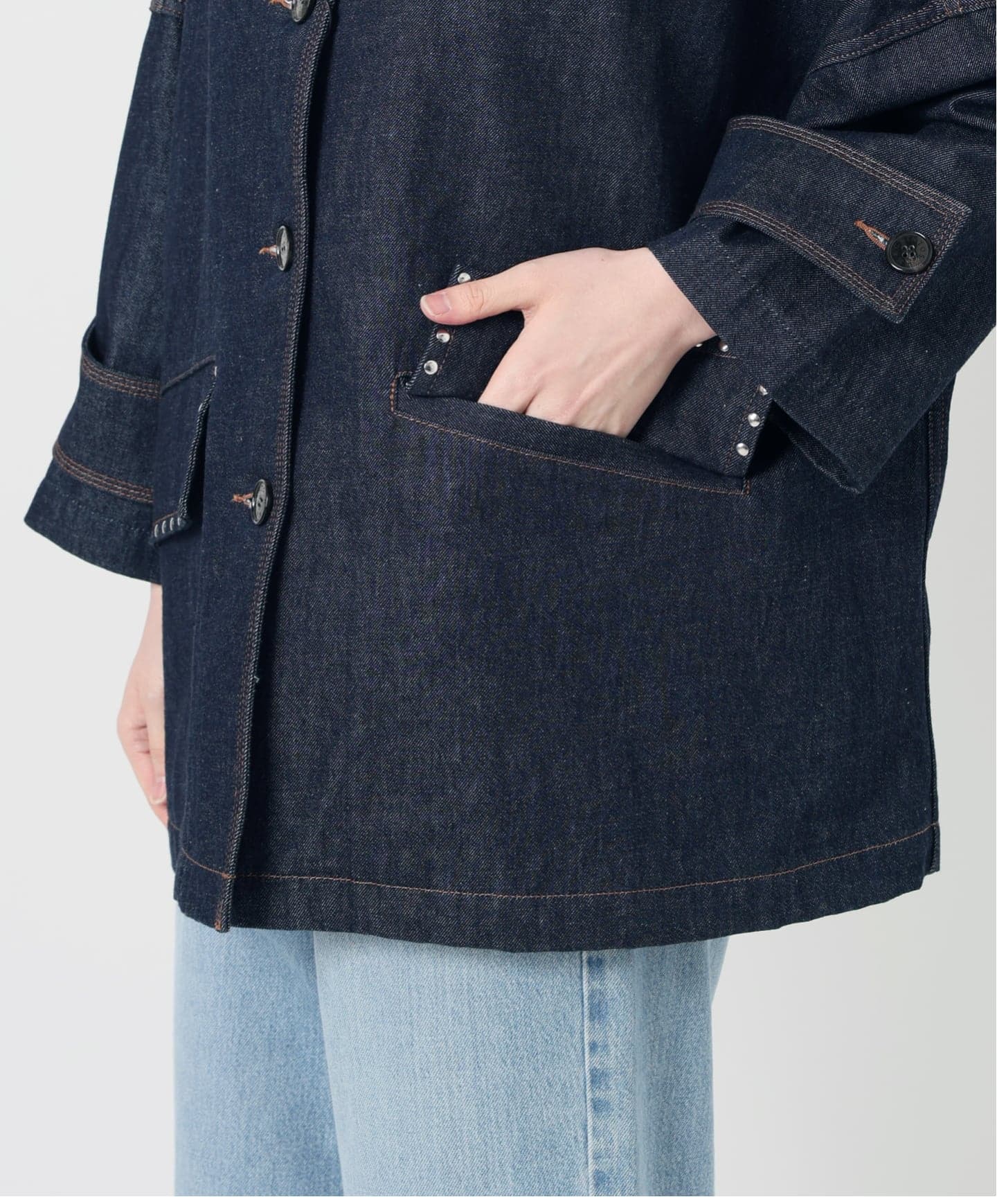 追加》MACKINTOSH/マッキントッシュ HUMBIE DNM JK STUD MB