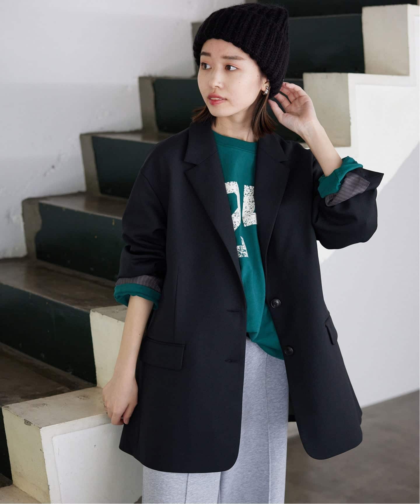 WEB限定/追加予約》PE SHARK ビックジャケット（テーラードジャケット