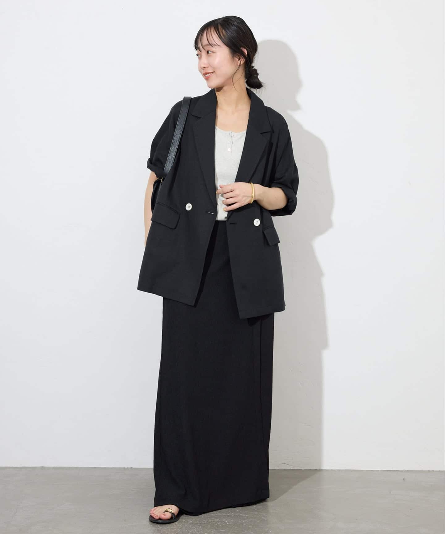 WEB限定/追加予約》リネンレーヨンハーフスリーブジャケット（その他