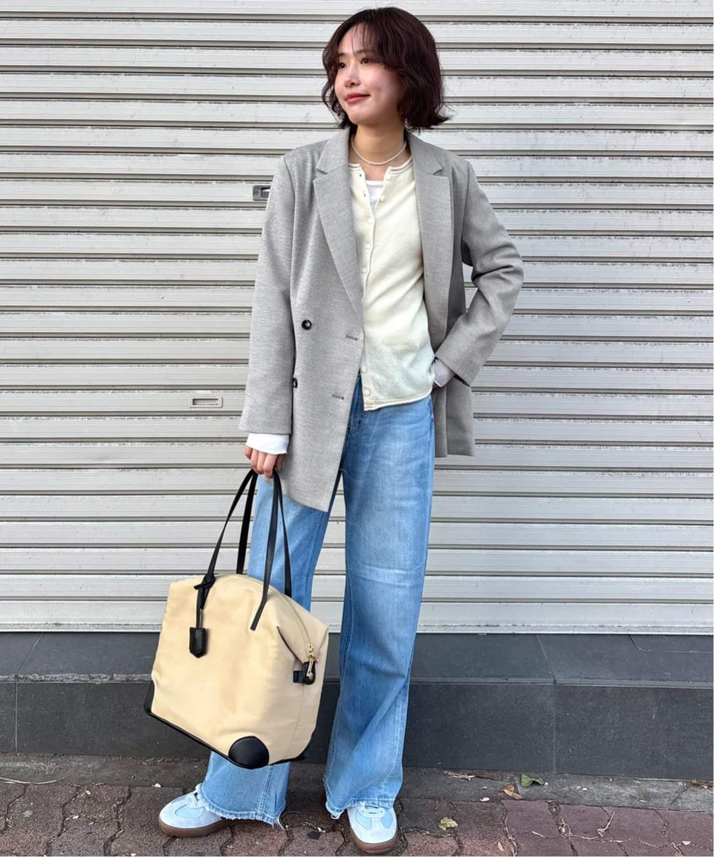 セットアップ対応可/追加2》ウォッシャブルツイルダブルジャケット