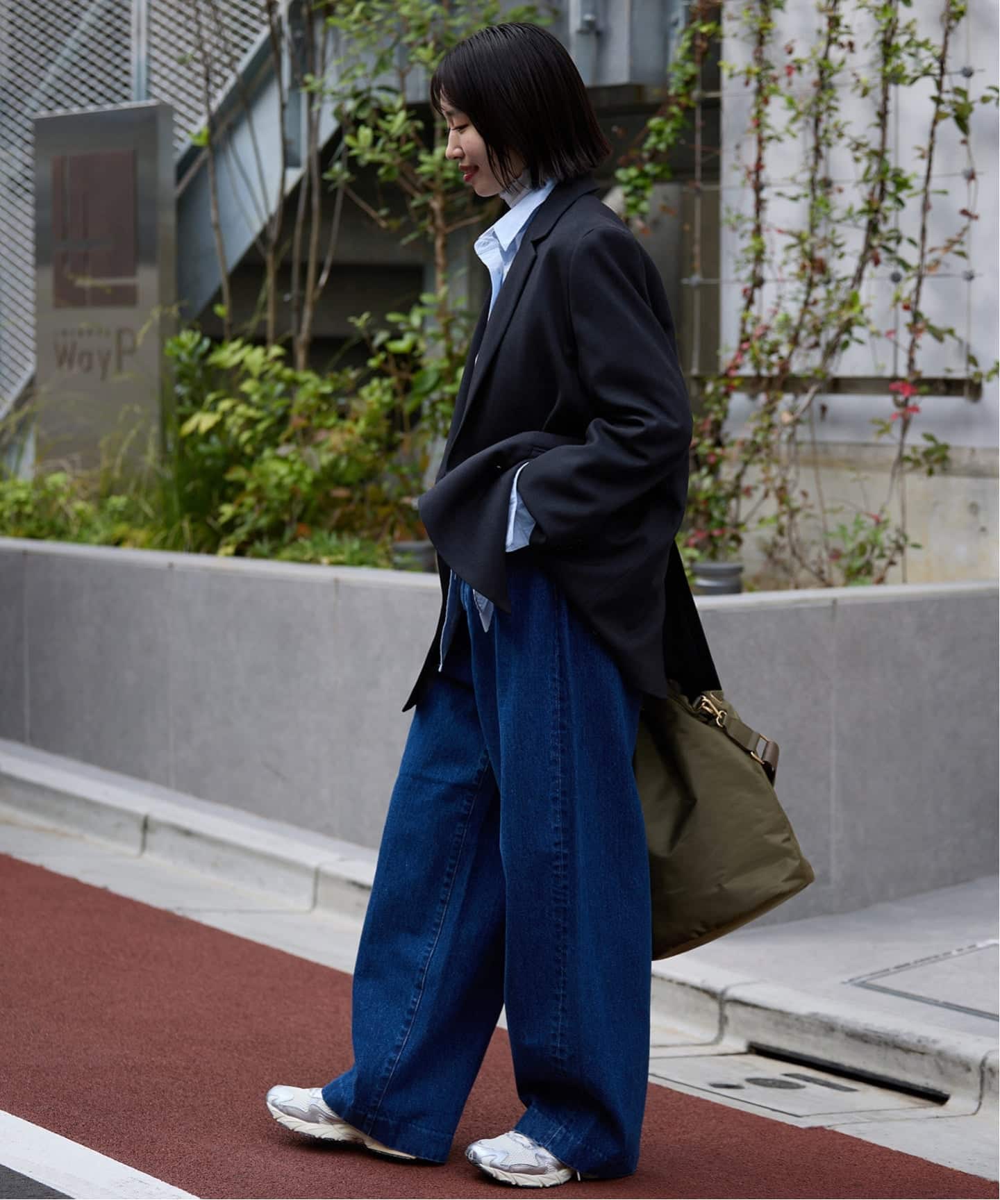 セットアップ対応可/追加2》ウォッシャブルツイルダブルジャケット