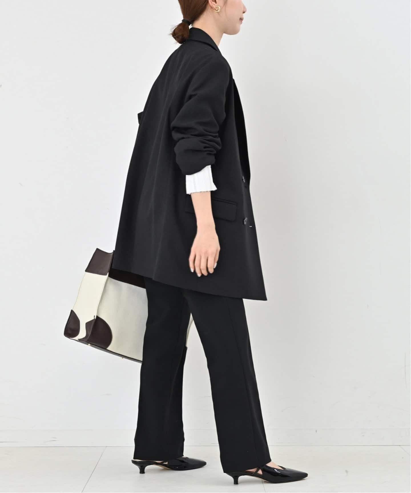 セットアップ対応可/追加2予約》ウォッシャブルツイルダブルジャケット